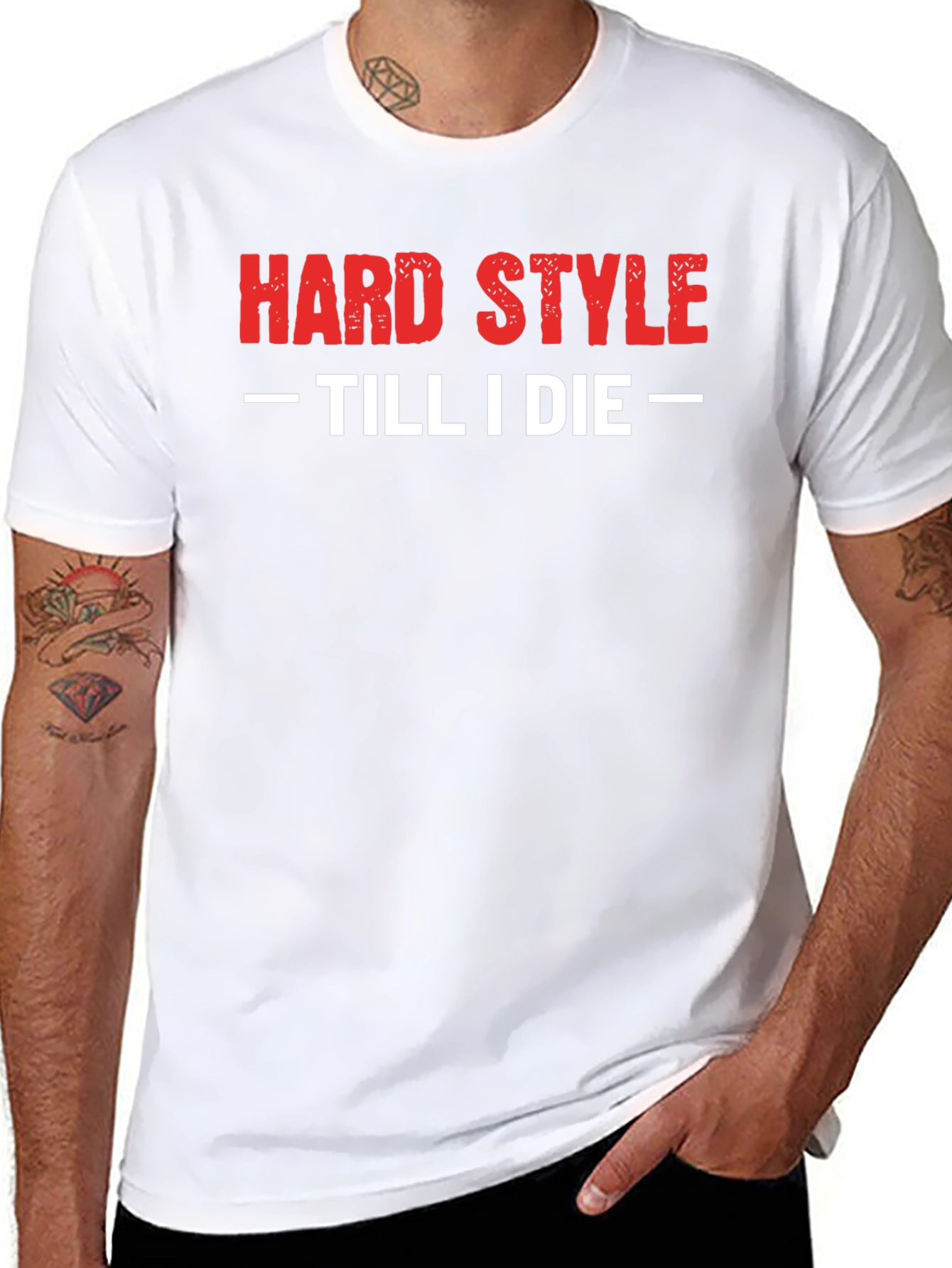 Hard Style Till I Die T-Shirt Black