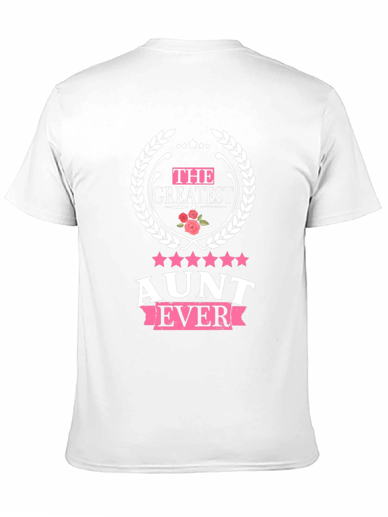 Greatest Aunt Ever Black T-Shirt