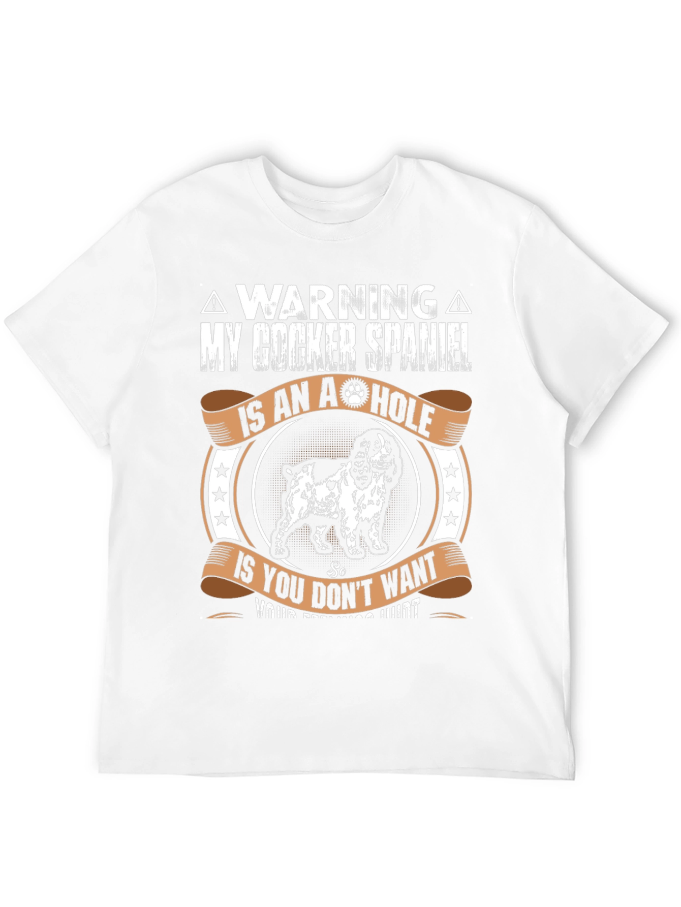 Cocker Spaniel Funny Dog T-Shirt