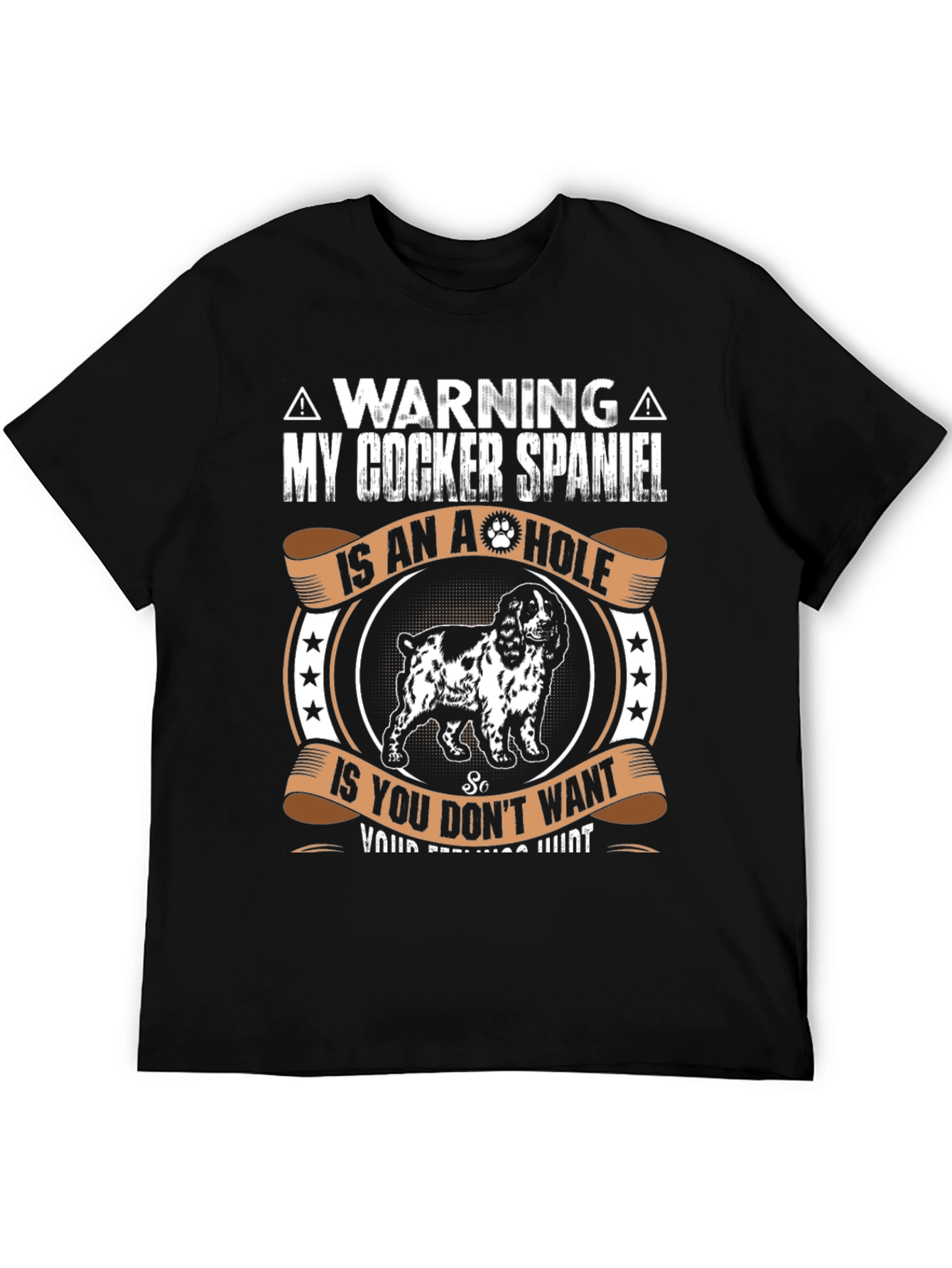 Cocker Spaniel Funny Dog T-Shirt