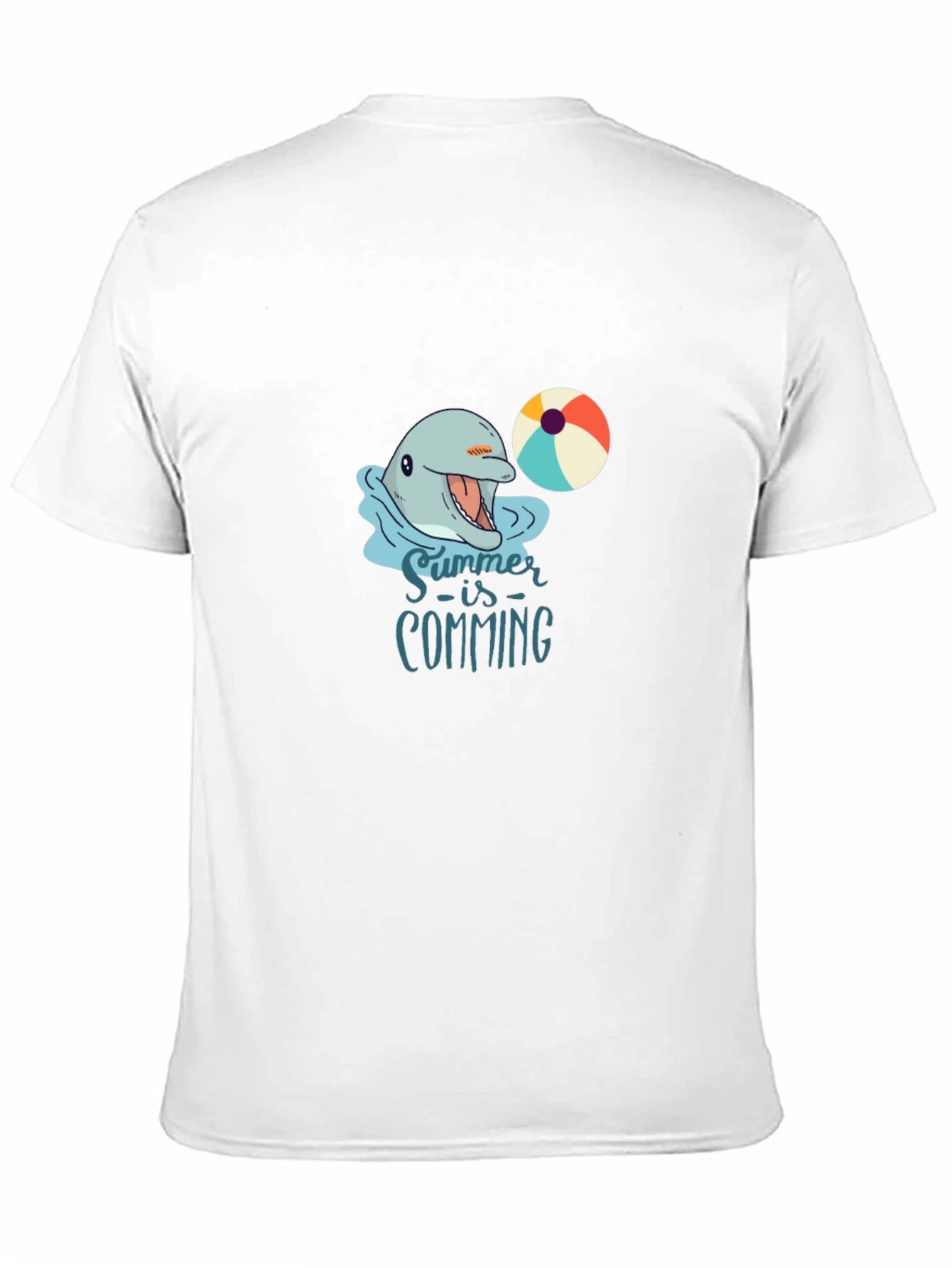Summer Swimming Dolphin Tee