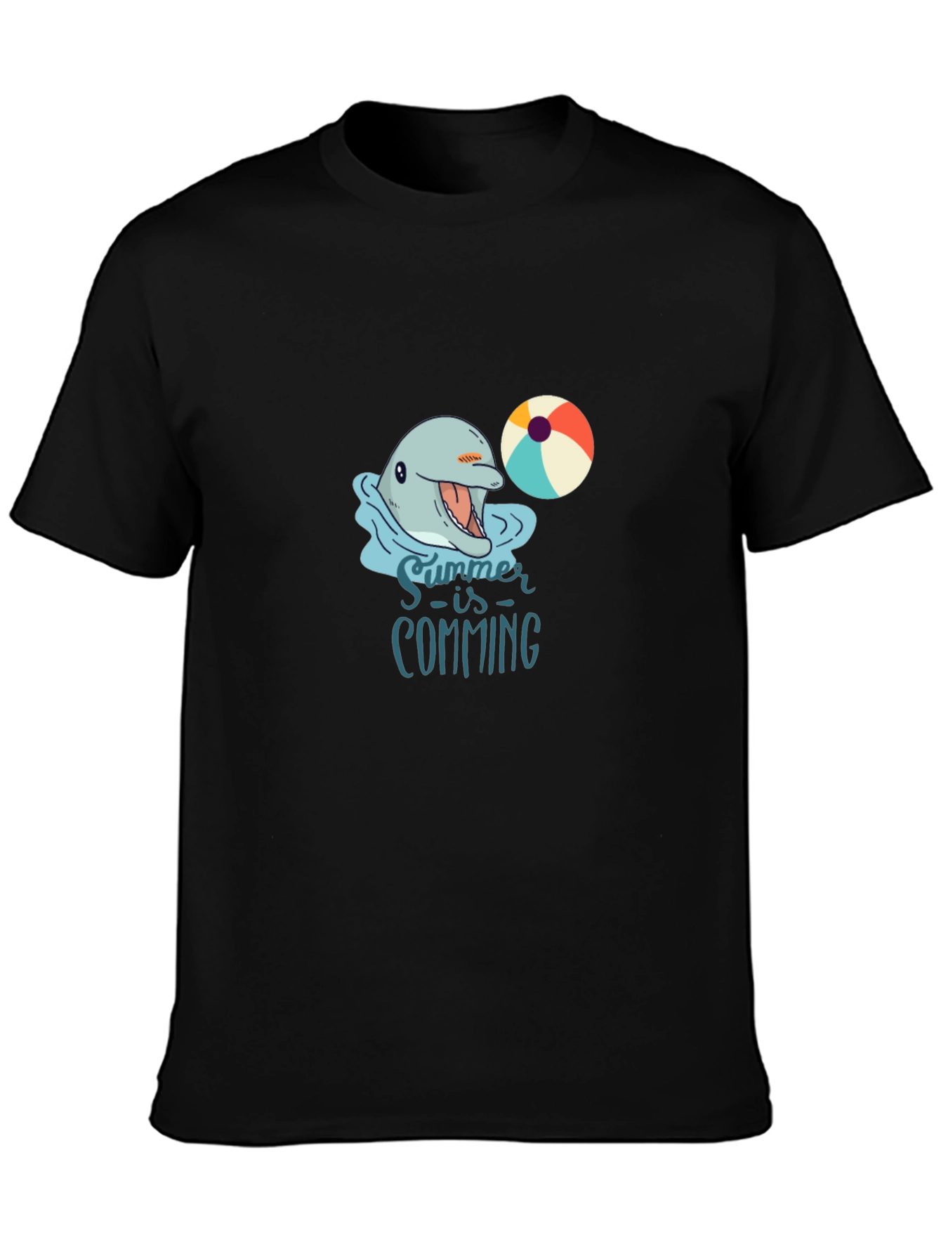 Summer Swimming Dolphin Tee