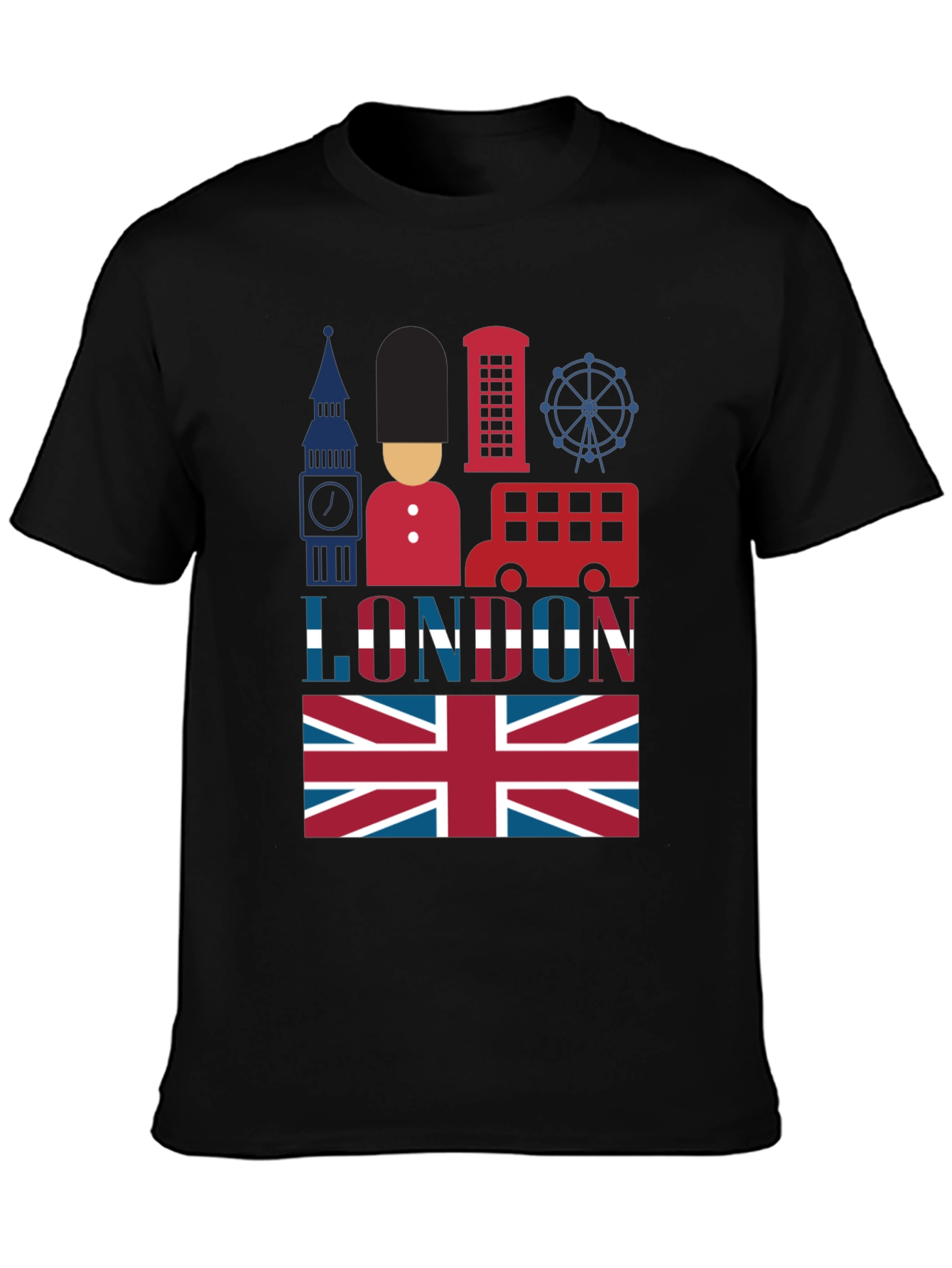 London Souvenir T-Shirt: British Icons Tee