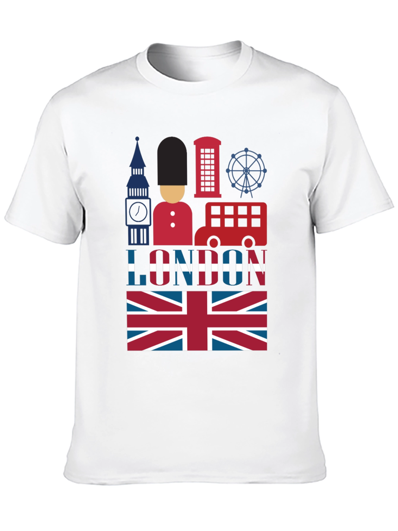 London Souvenir T-Shirt: British Icons Tee