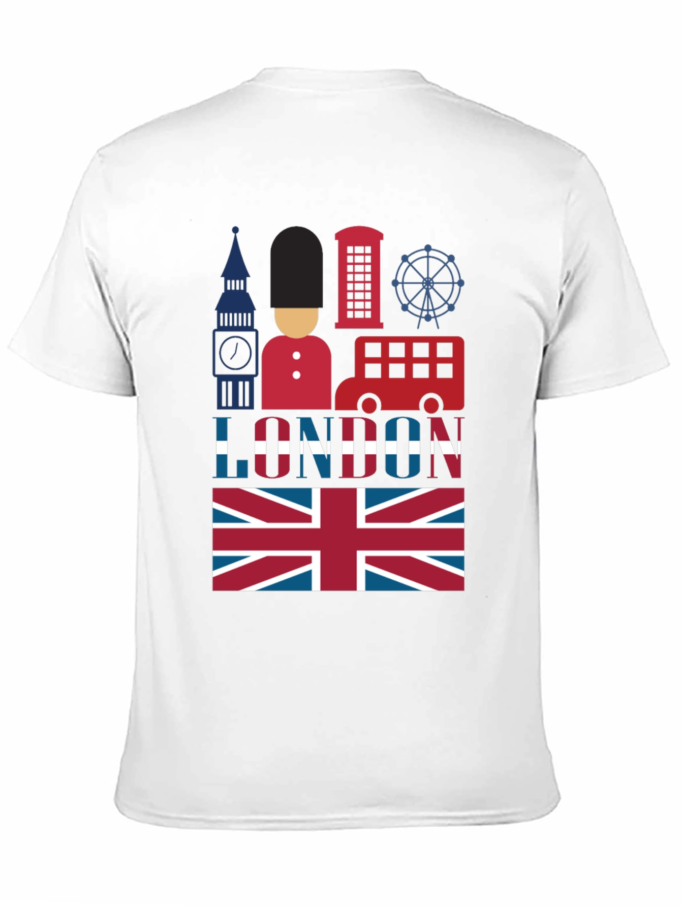London Souvenir T-Shirt: British Icons Tee