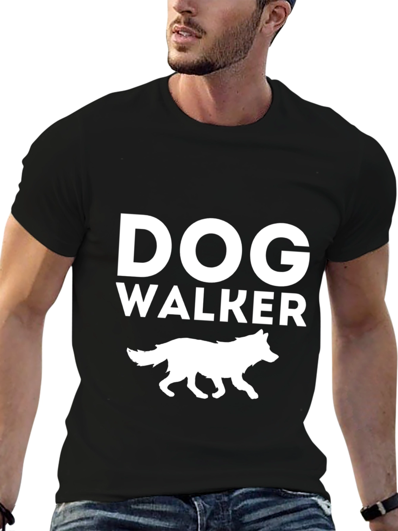 Dog Walker Graphic T-Shirt