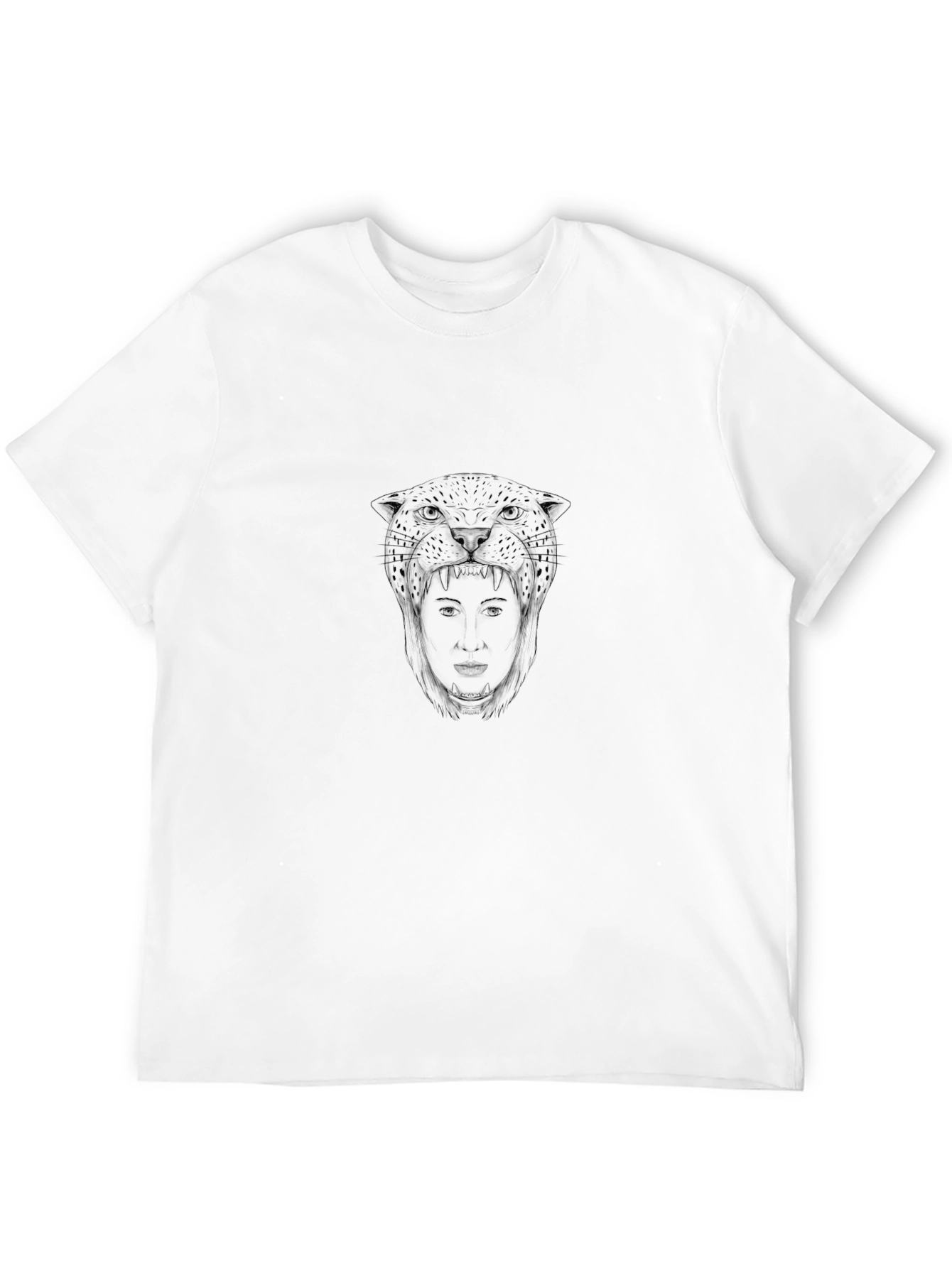 Mens Black T-Shirt - Graphic Print