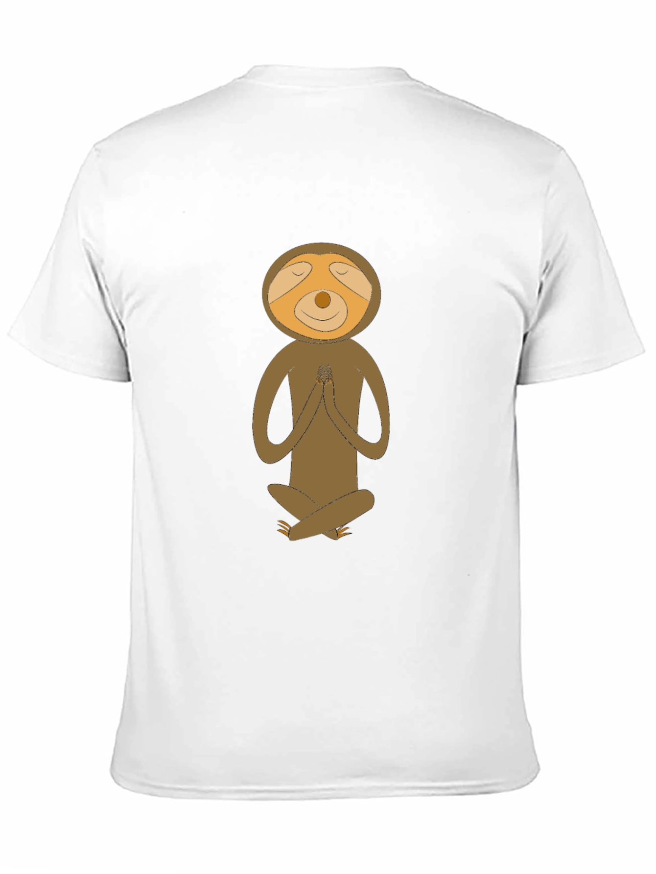 Meditating Sloth Graphic Tee - Relaxed Fit