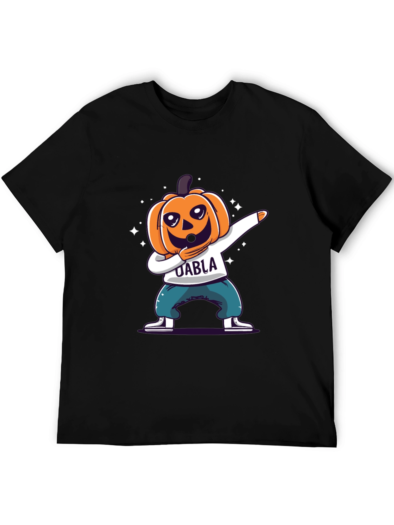 Dabbing Pumpkin Halloween T-Shirt - Spooky Season Fun