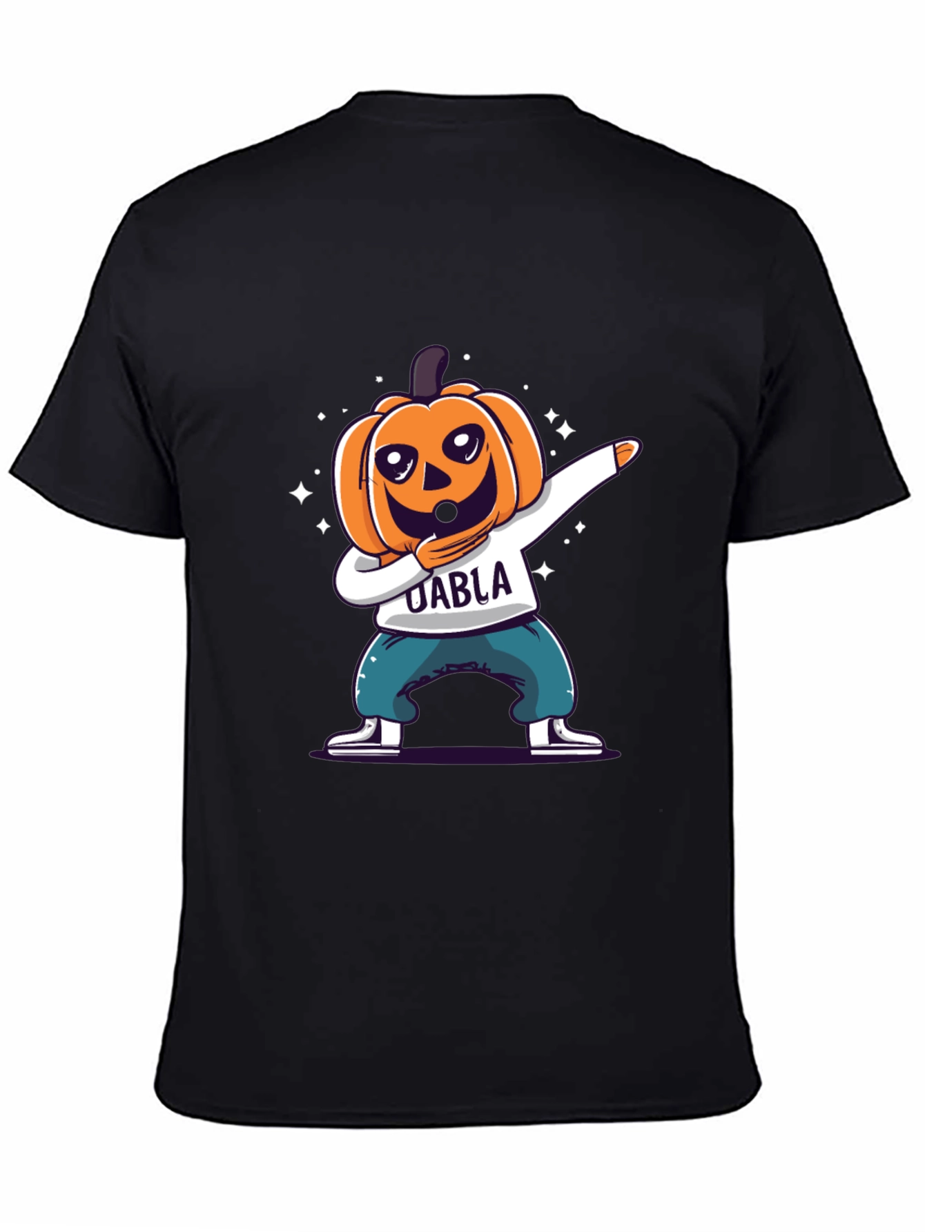 Dabbing Pumpkin Halloween T-Shirt - Spooky Season Fun