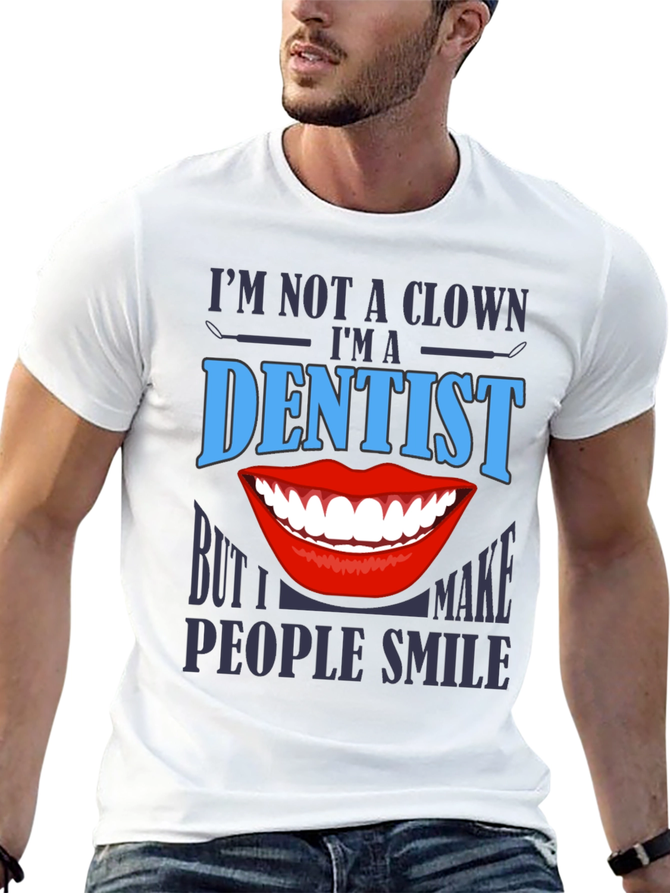 Dentist Smile T-Shirt - Funny Dental Apparel