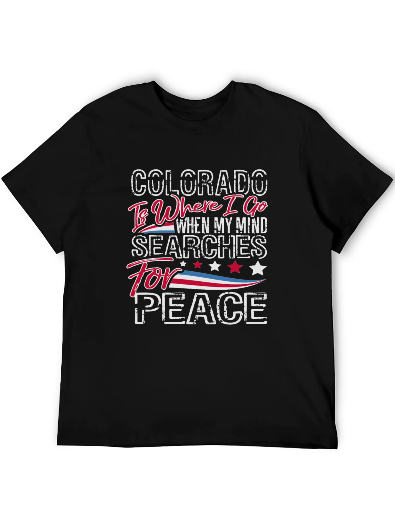 Colorado Peace Graphic T-Shirt