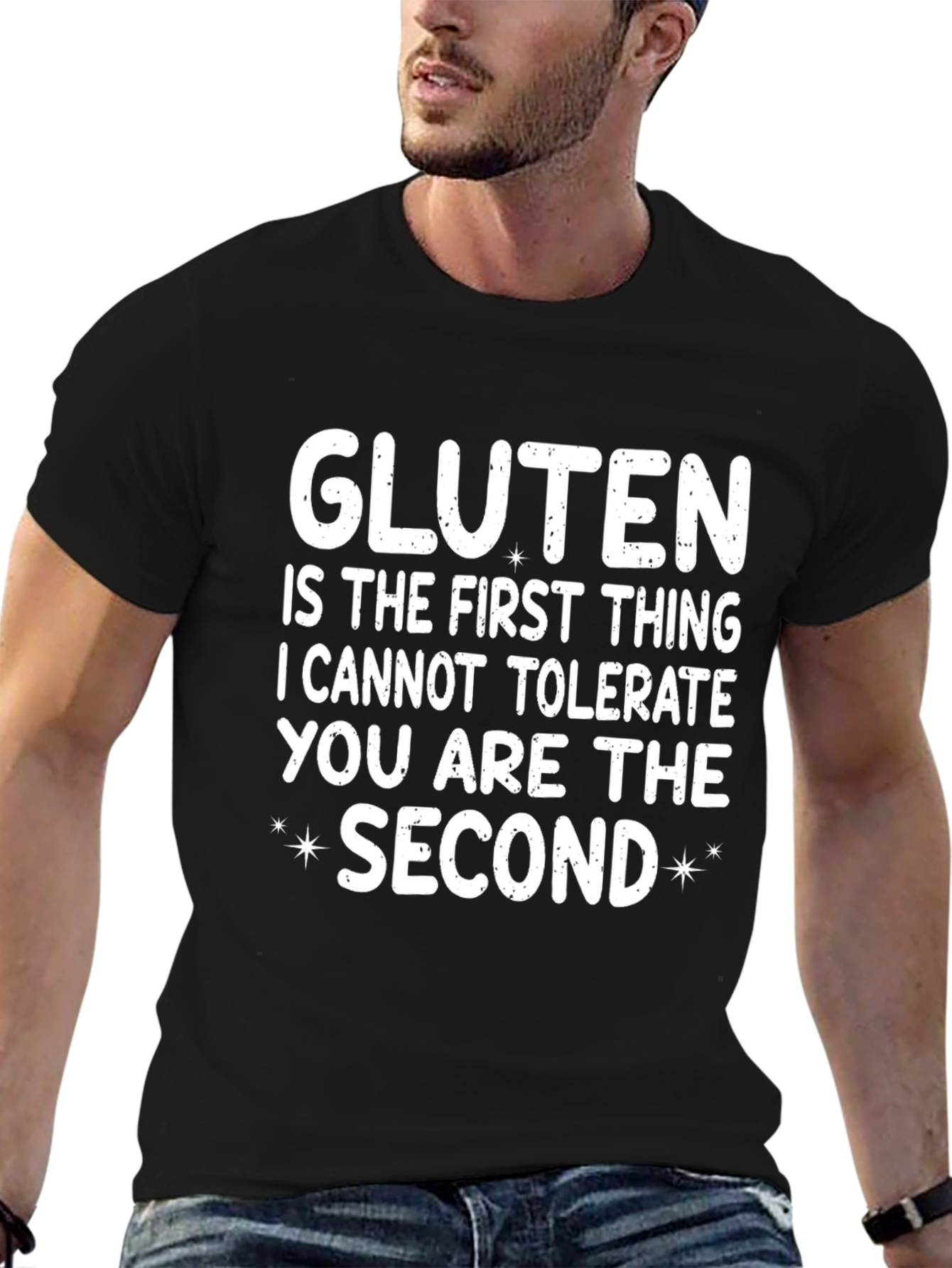 Gluten Intolerance Humorous Graphic Tee