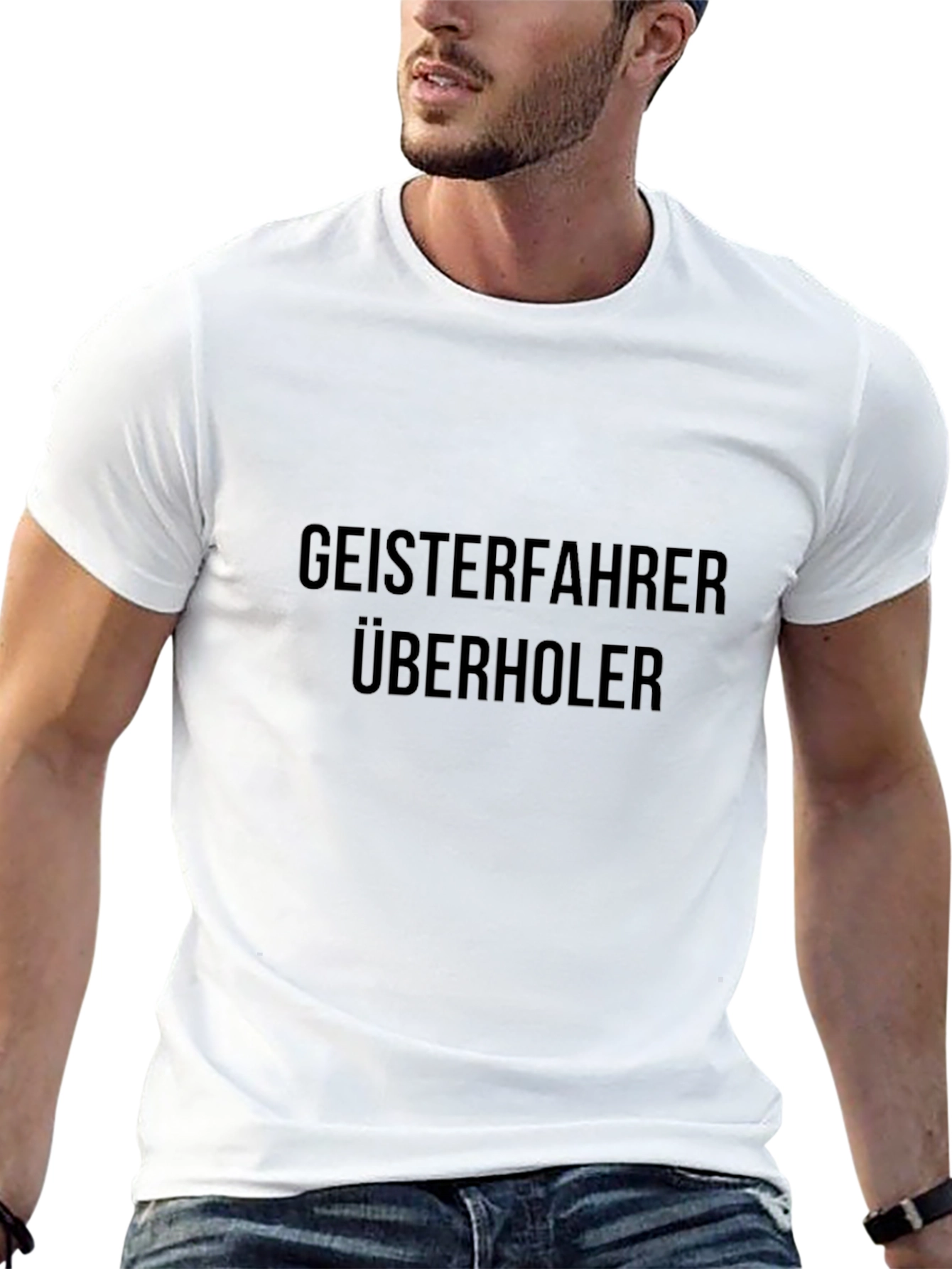 Geisterfahrer Überholer Black T-Shirt