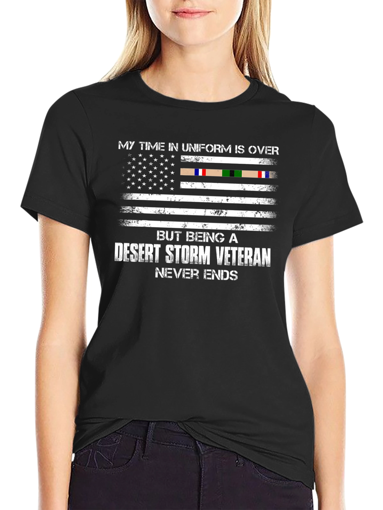 Desert Storm Veteran T-Shirt - Military Pride Tee