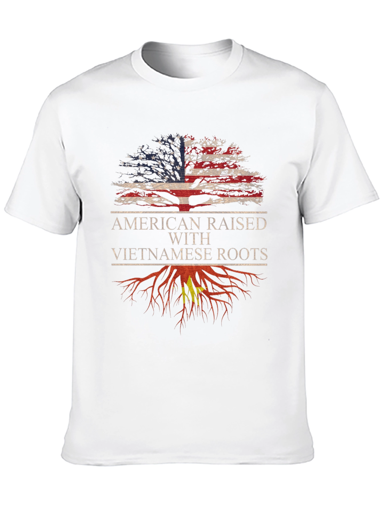 American Raised with Vietnamese Roots T-Shirt