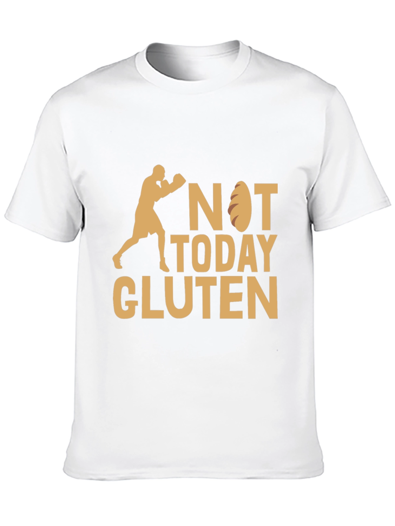 Not Today Gluten T-Shirt - Boxer Design