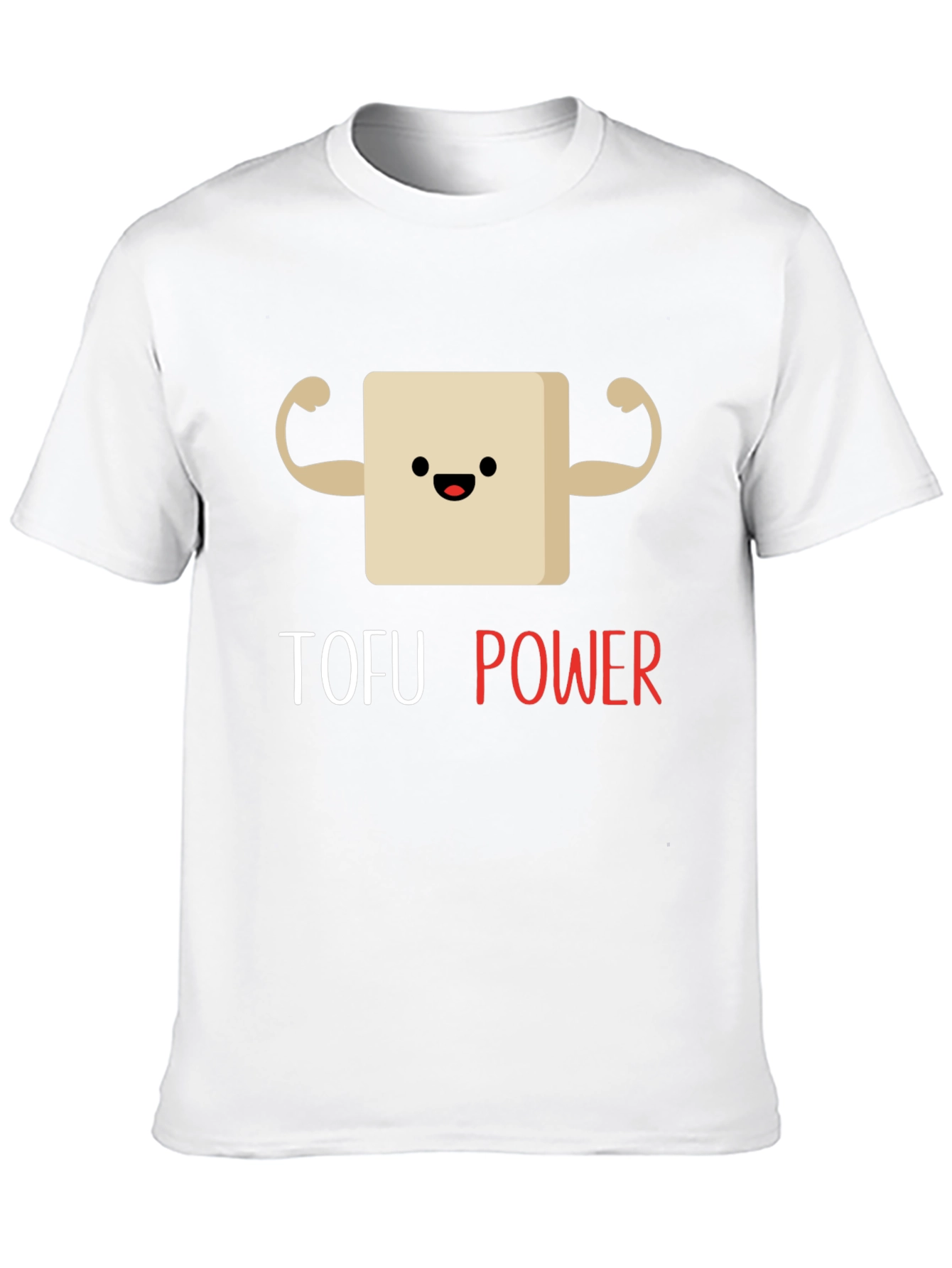 Tofu Power Black Graphic T-Shirt