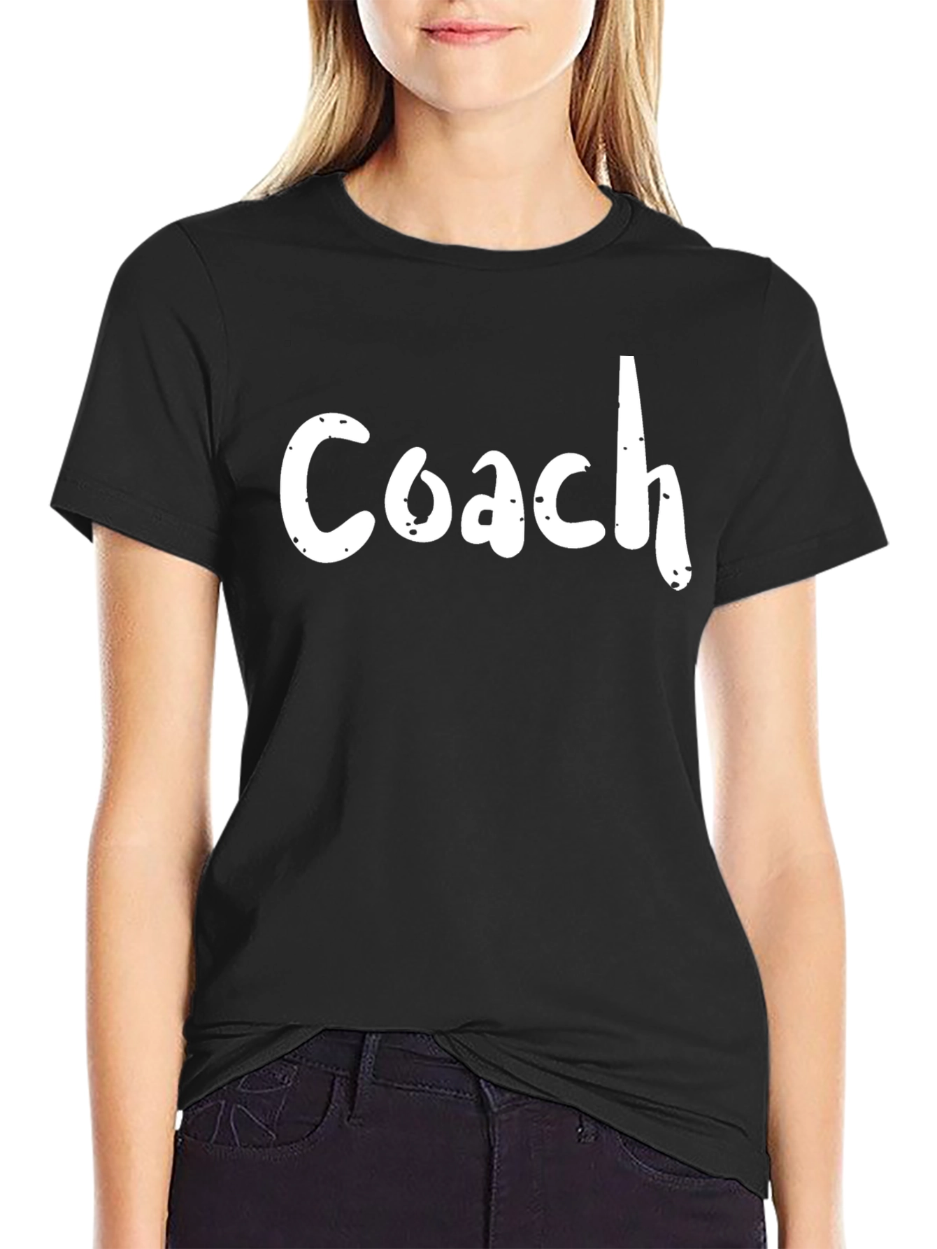 Coach Black Cotton T-Shirt