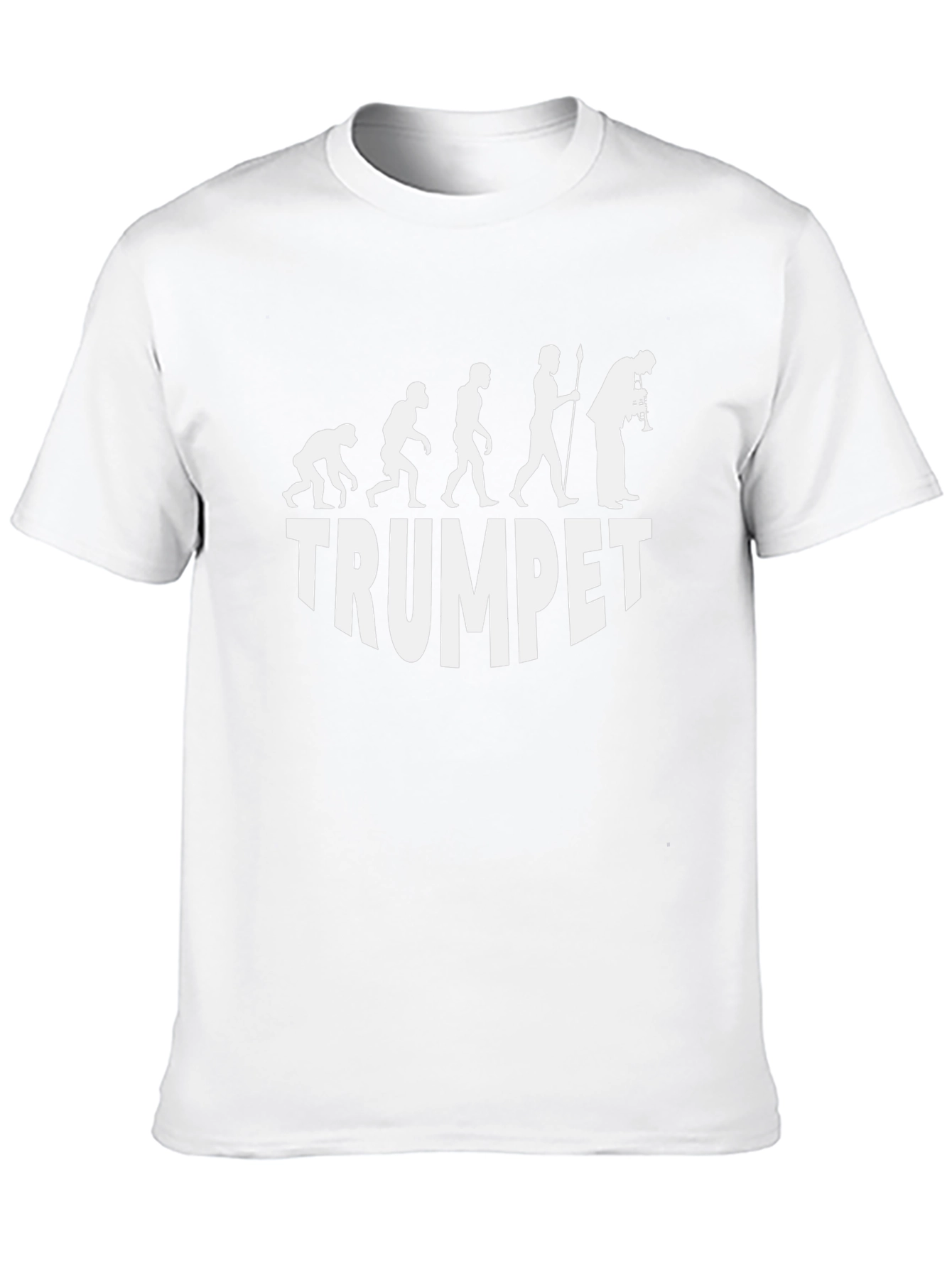 Trumpet Evolution T-Shirt - Funny Musician Tee