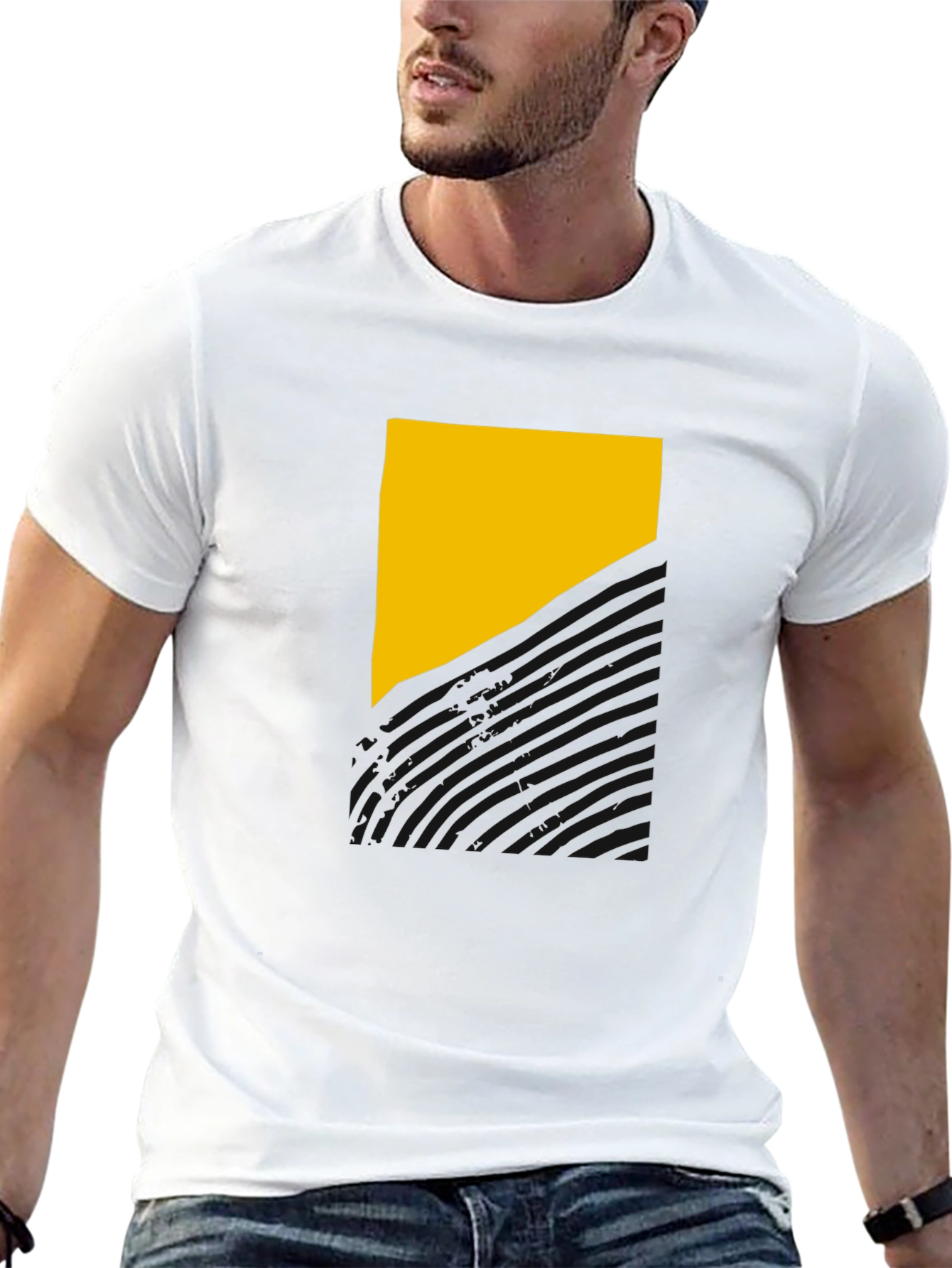 Abstract Geometric T-Shirt