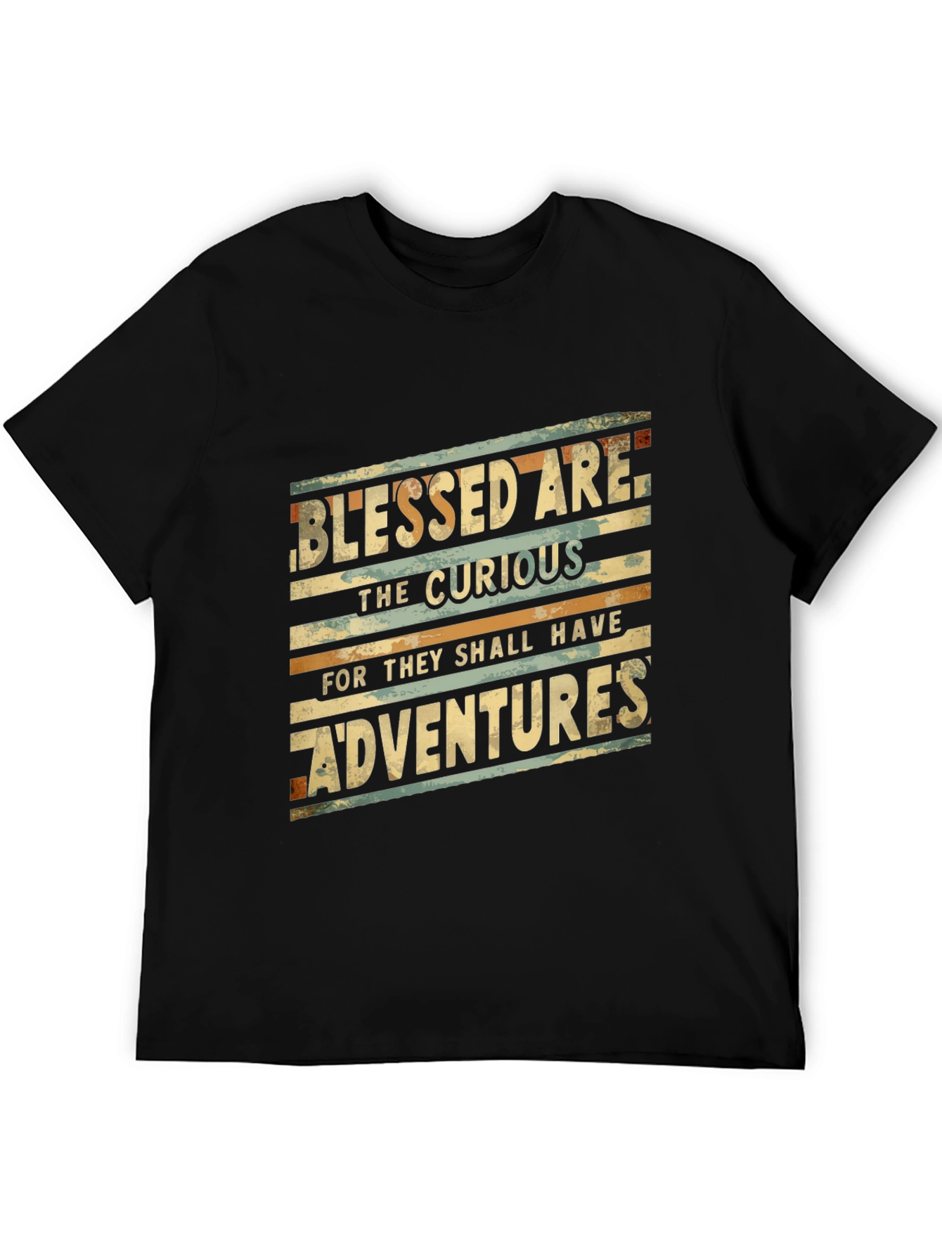 Blessed Are The Curious Graphic T-Shirt