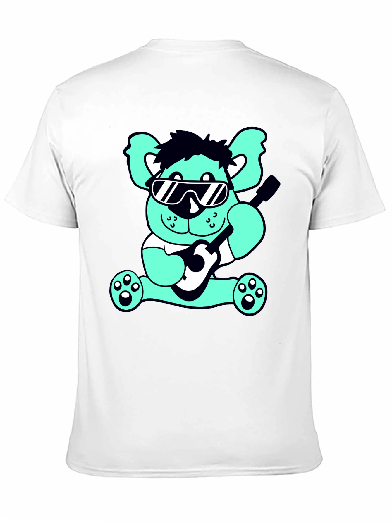 Cool Bear Guitar T-Shirt