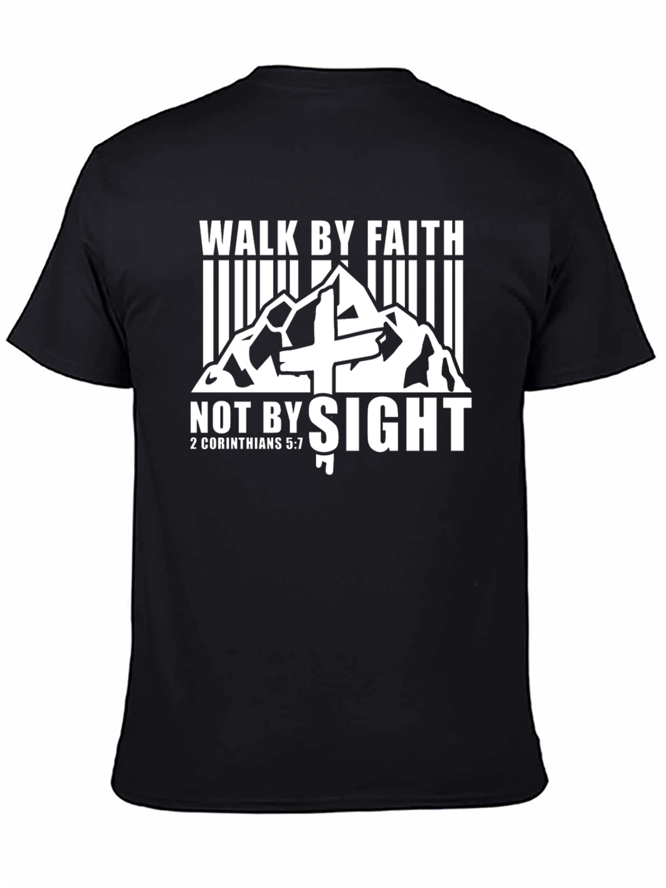 Walk By Faith T-Shirt - Christian Apparel