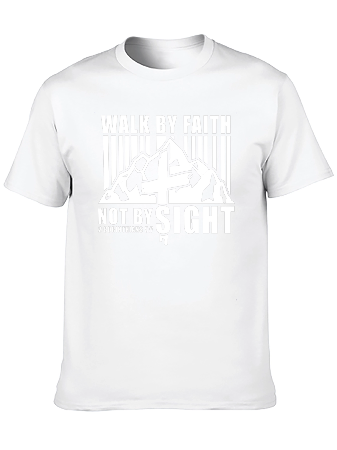 Walk By Faith T-Shirt - Christian Apparel