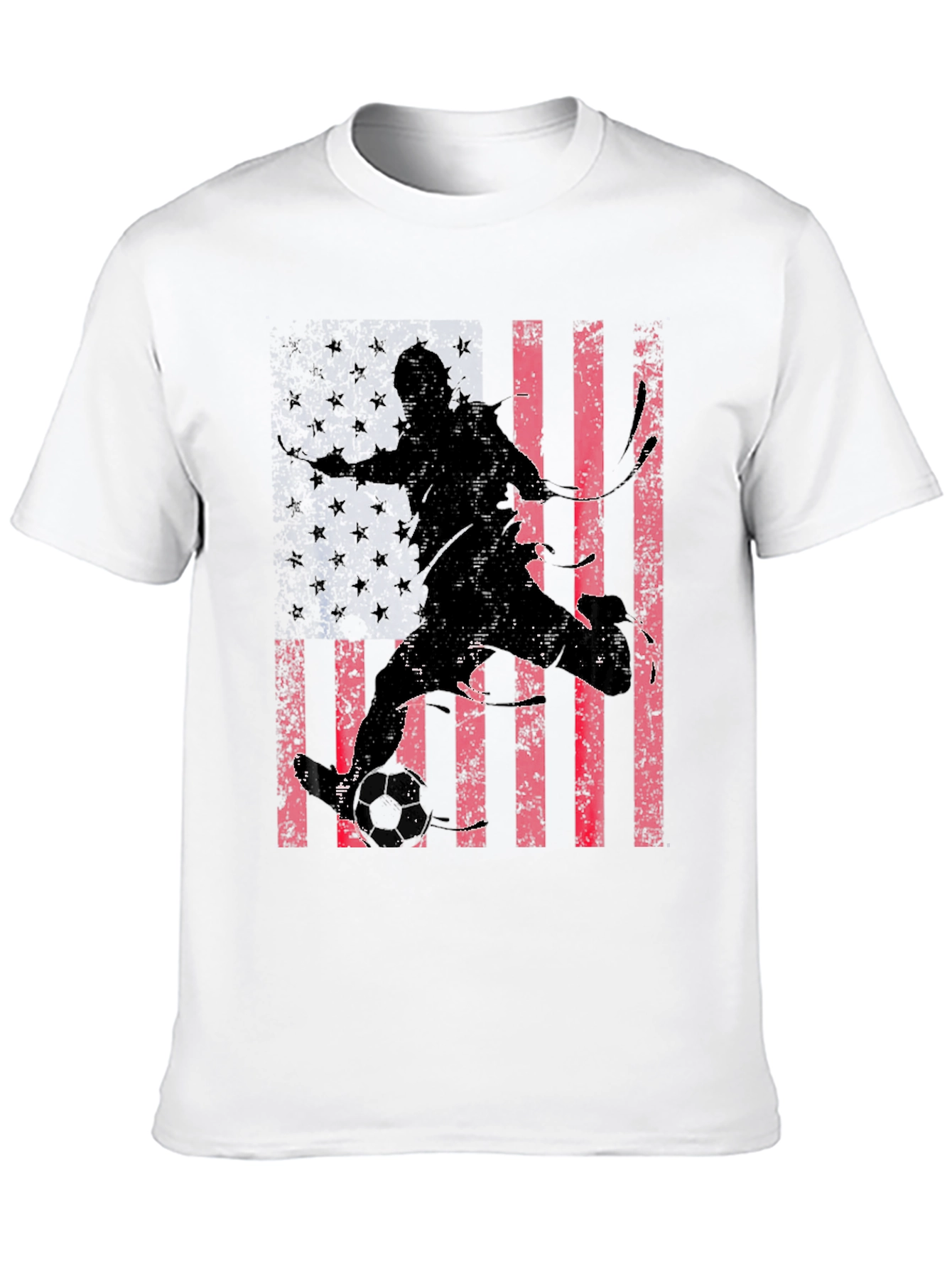 USA Soccer Player Graphic T-Shirt