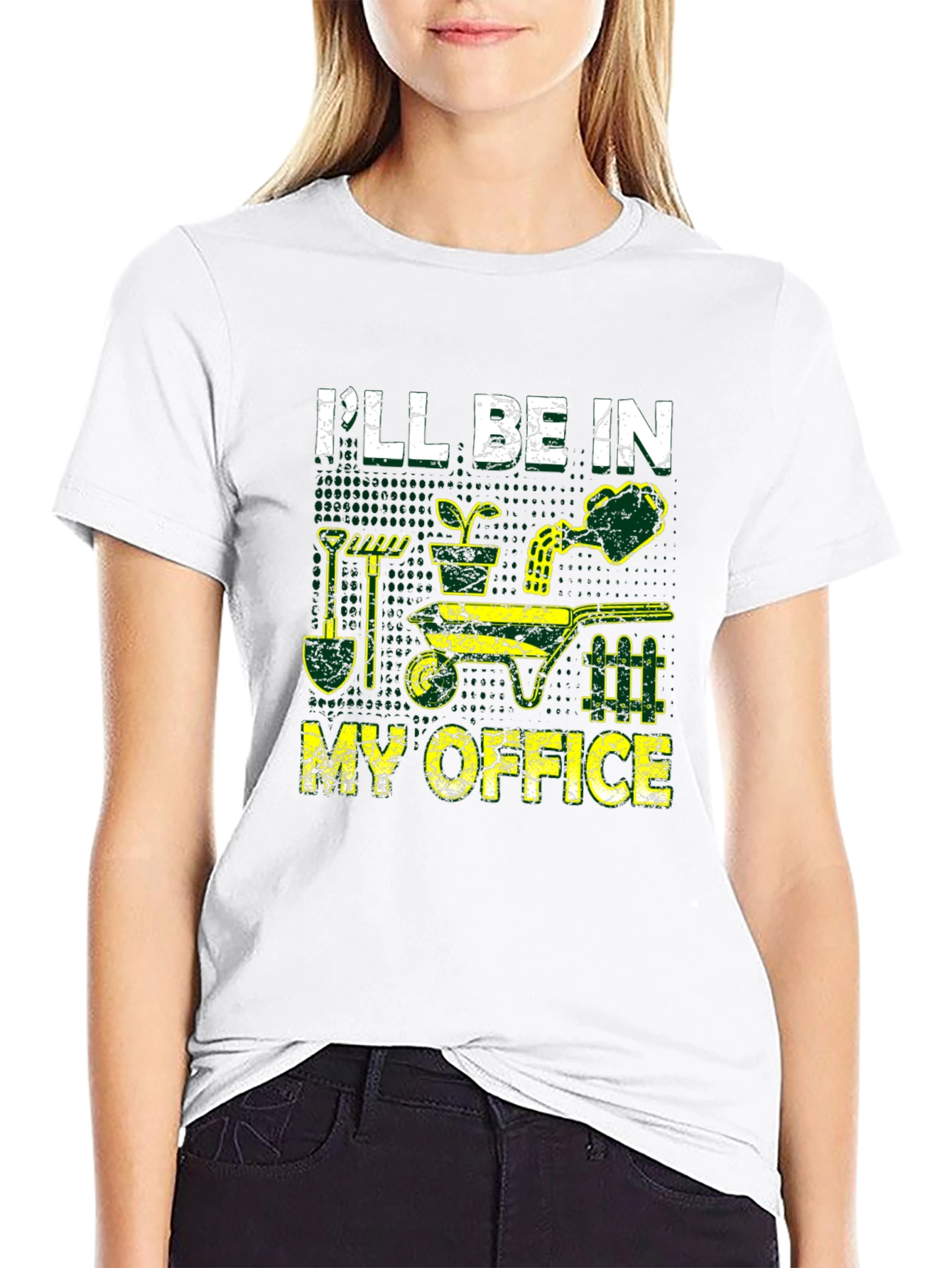 Gardening Office Graphic T-Shirt