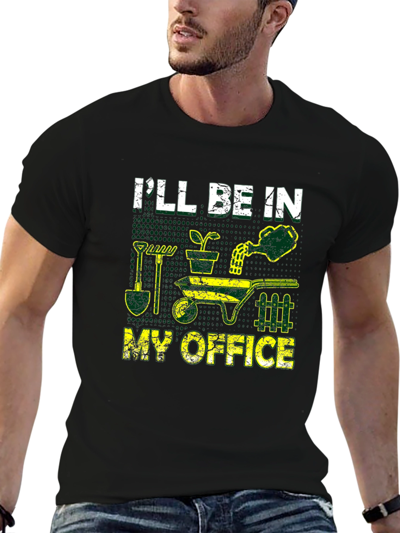 Gardening Office Graphic T-Shirt