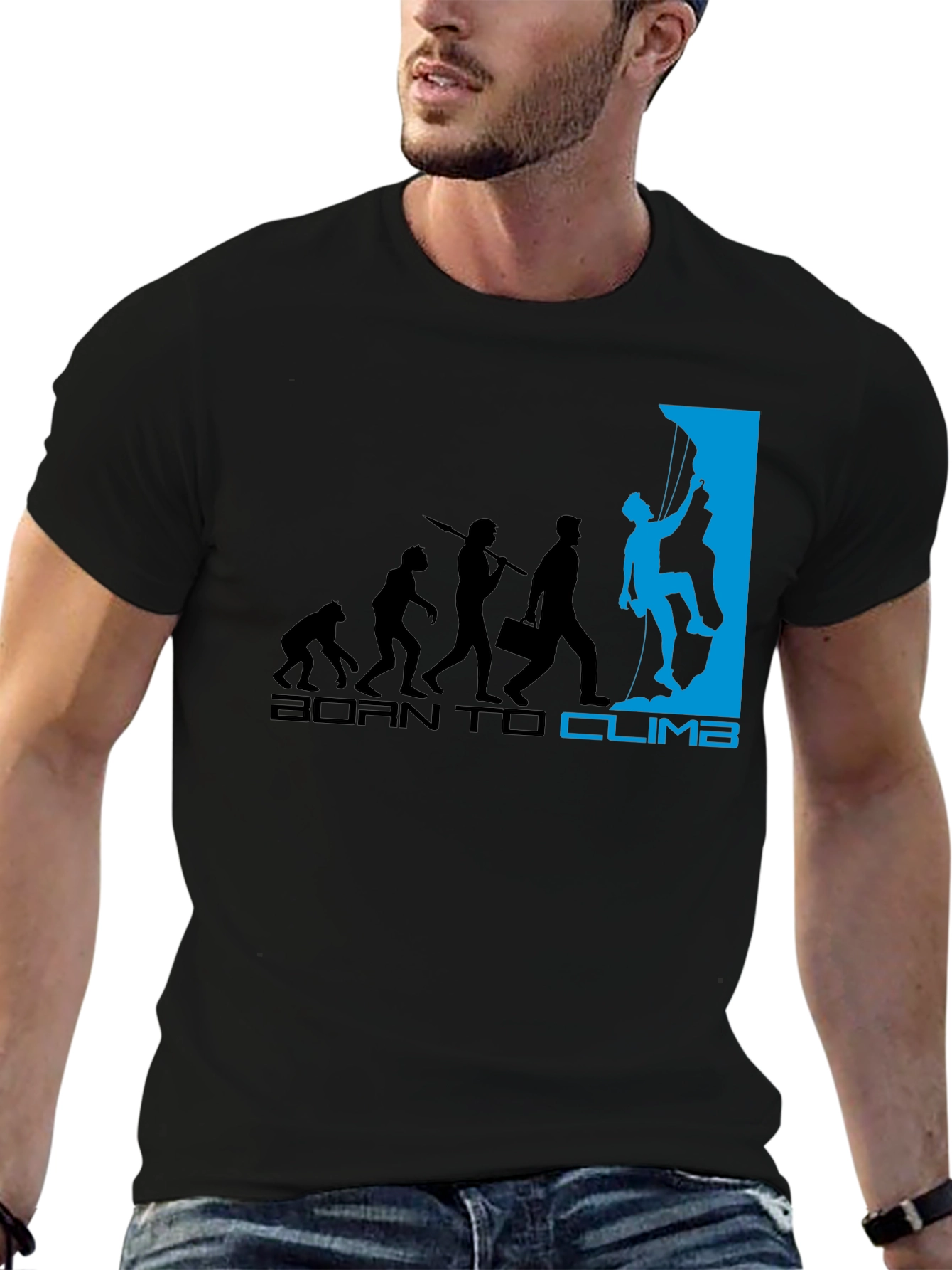 Born to Climb Evolution Graphic Tee
