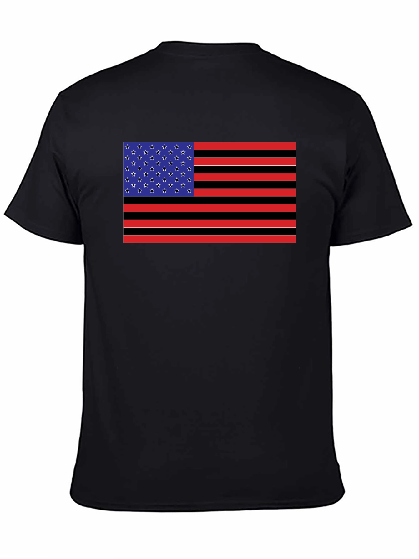 American Flag Graphic Tee - Patriotic Style