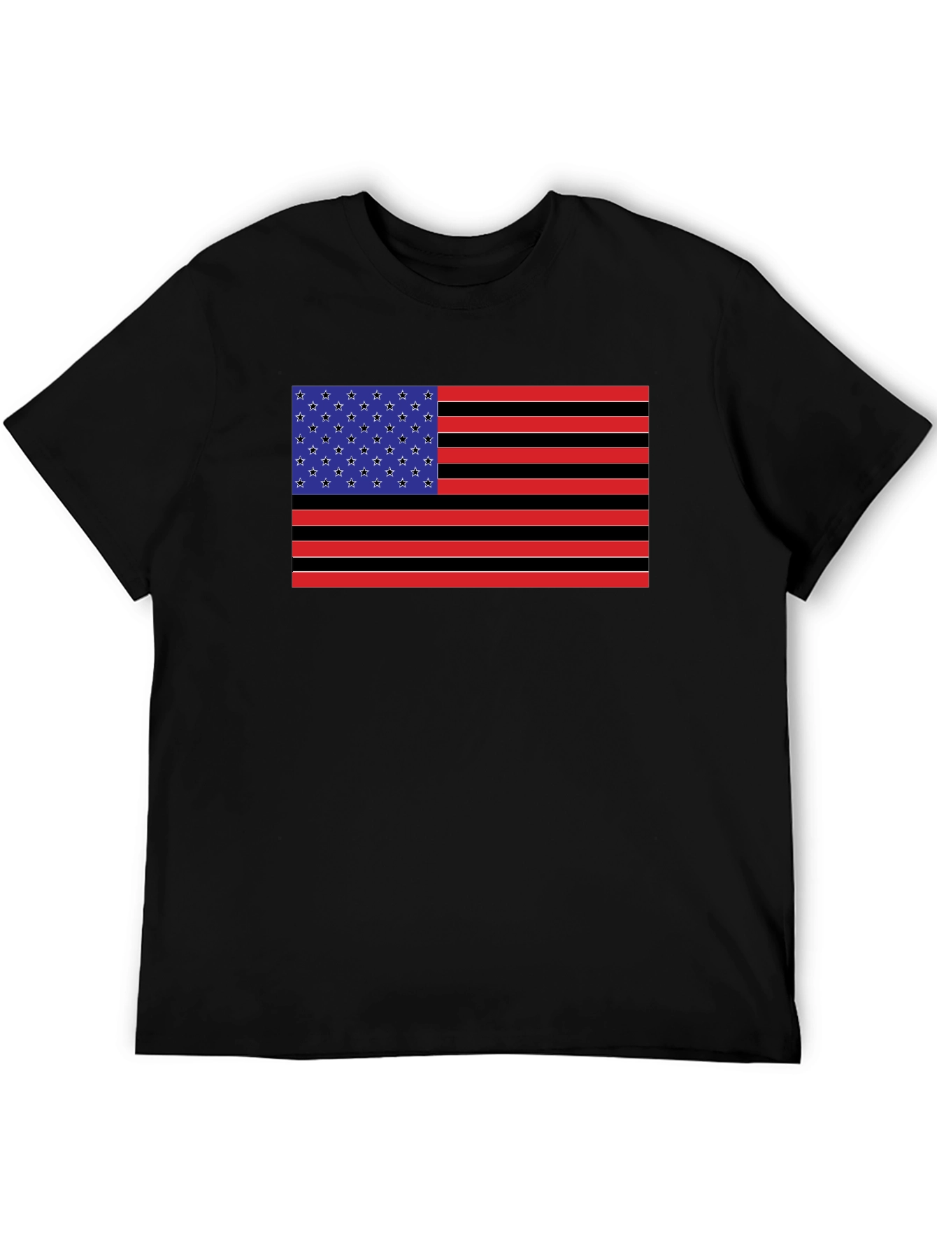 American Flag Graphic Tee - Patriotic Style