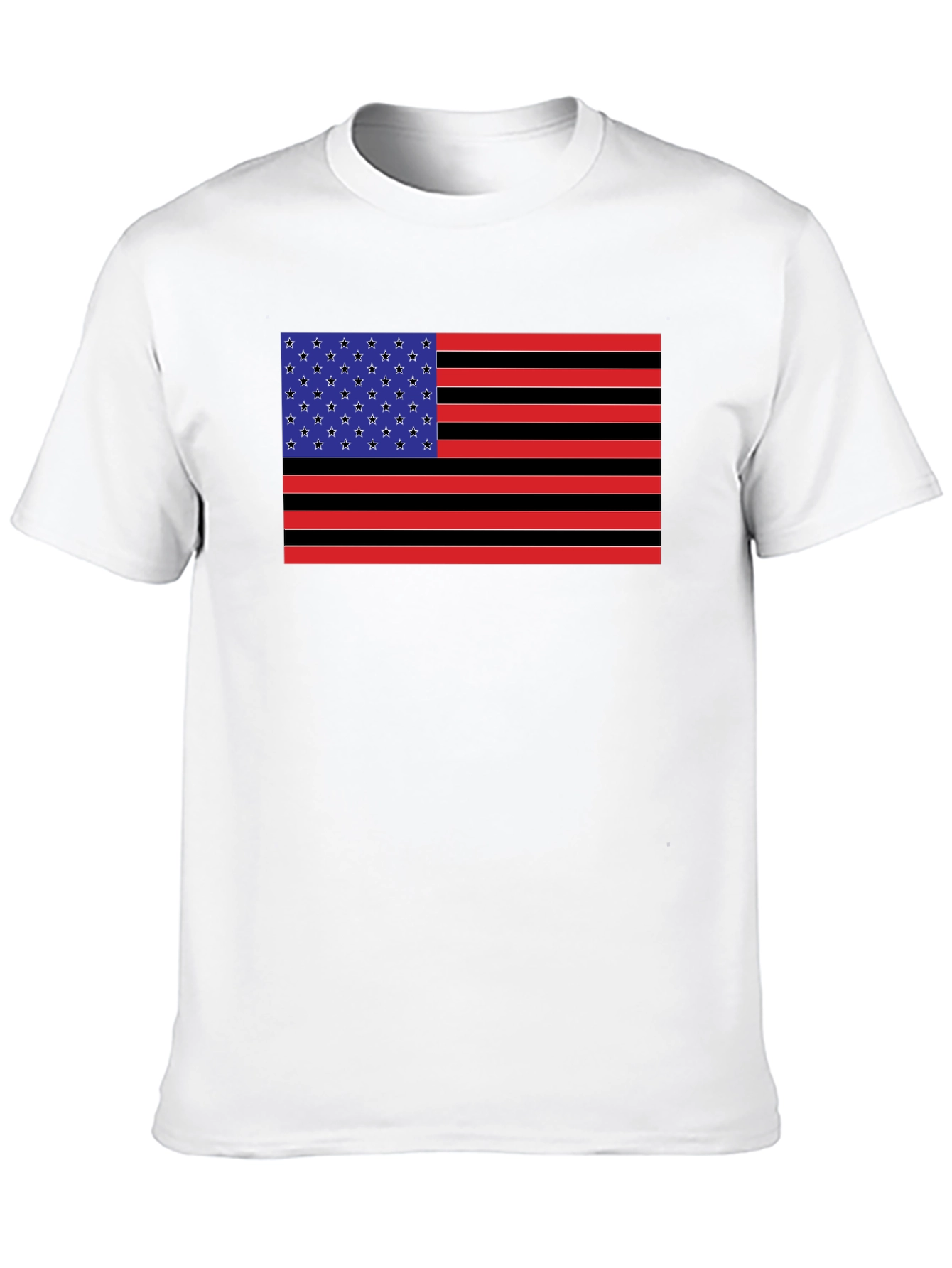 American Flag Graphic Tee - Patriotic Style