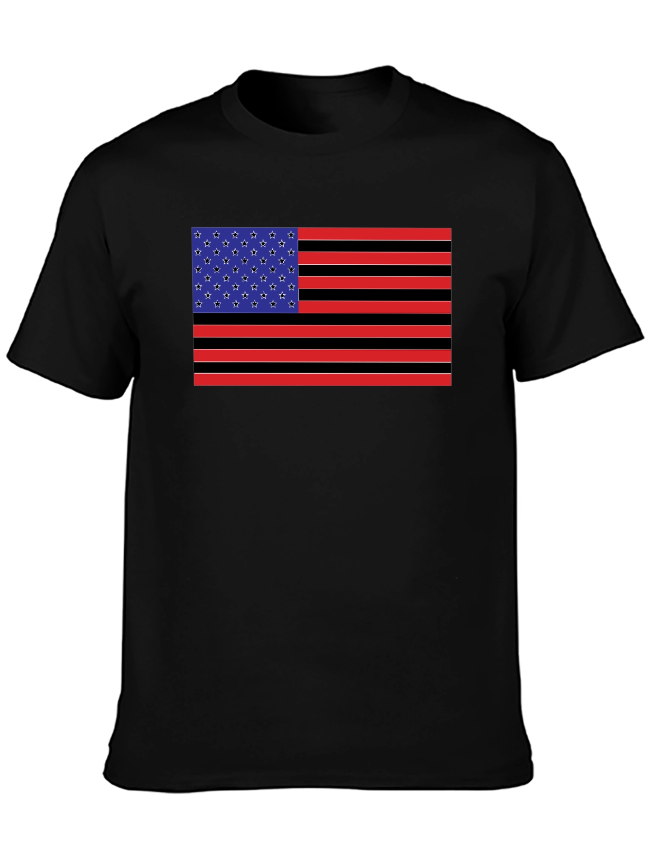 American Flag Graphic Tee - Patriotic Style
