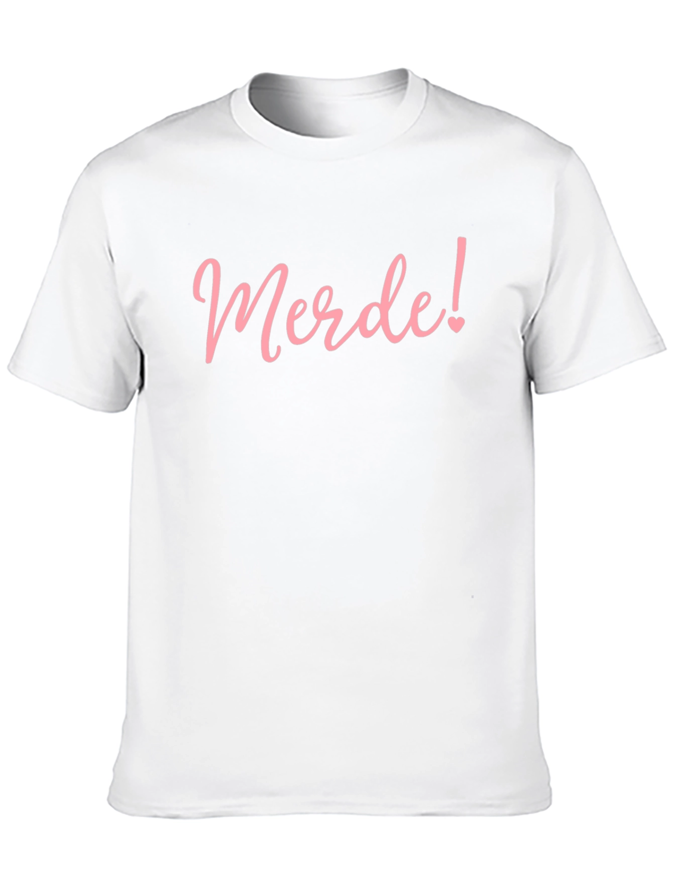 Merde! Graphic Tee - French Curse Word T-Shirt