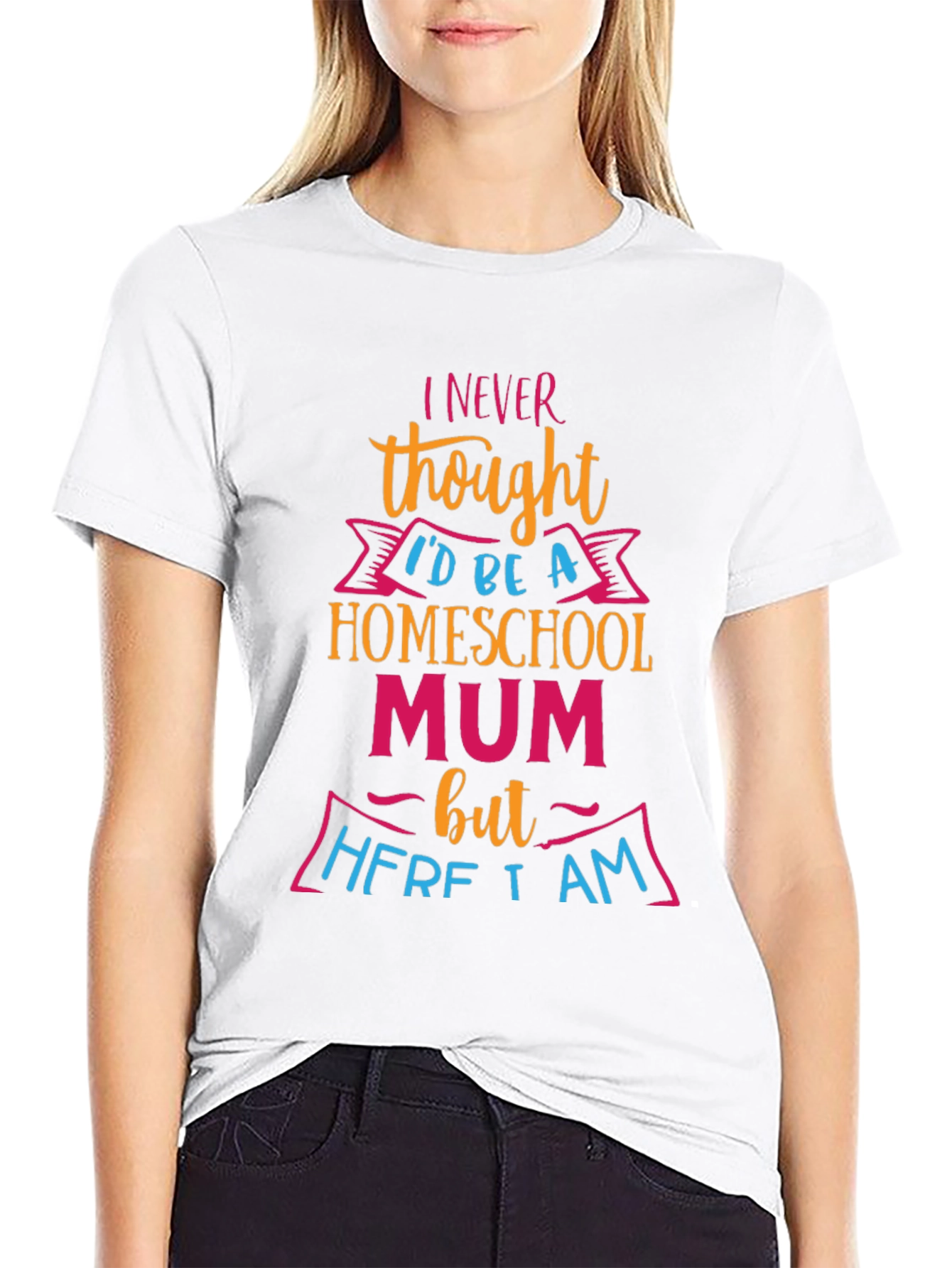 Homeschool Mum Graphic T-Shirt - Funny Mom Tee
