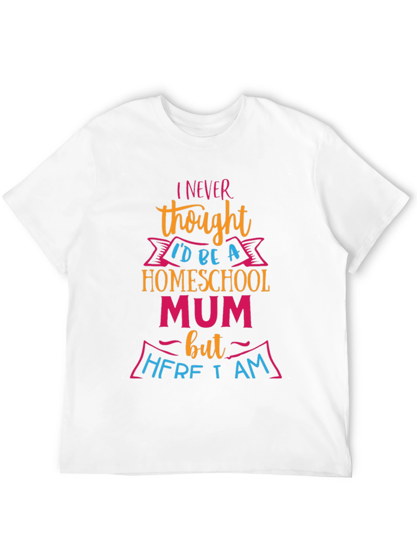 Homeschool Mum Graphic T-Shirt - Funny Mom Tee