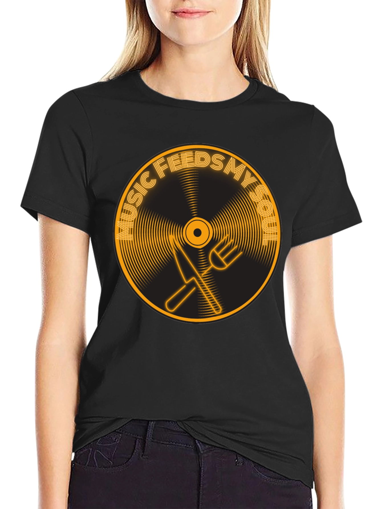 Music Feeds My Soul Graphic Tee