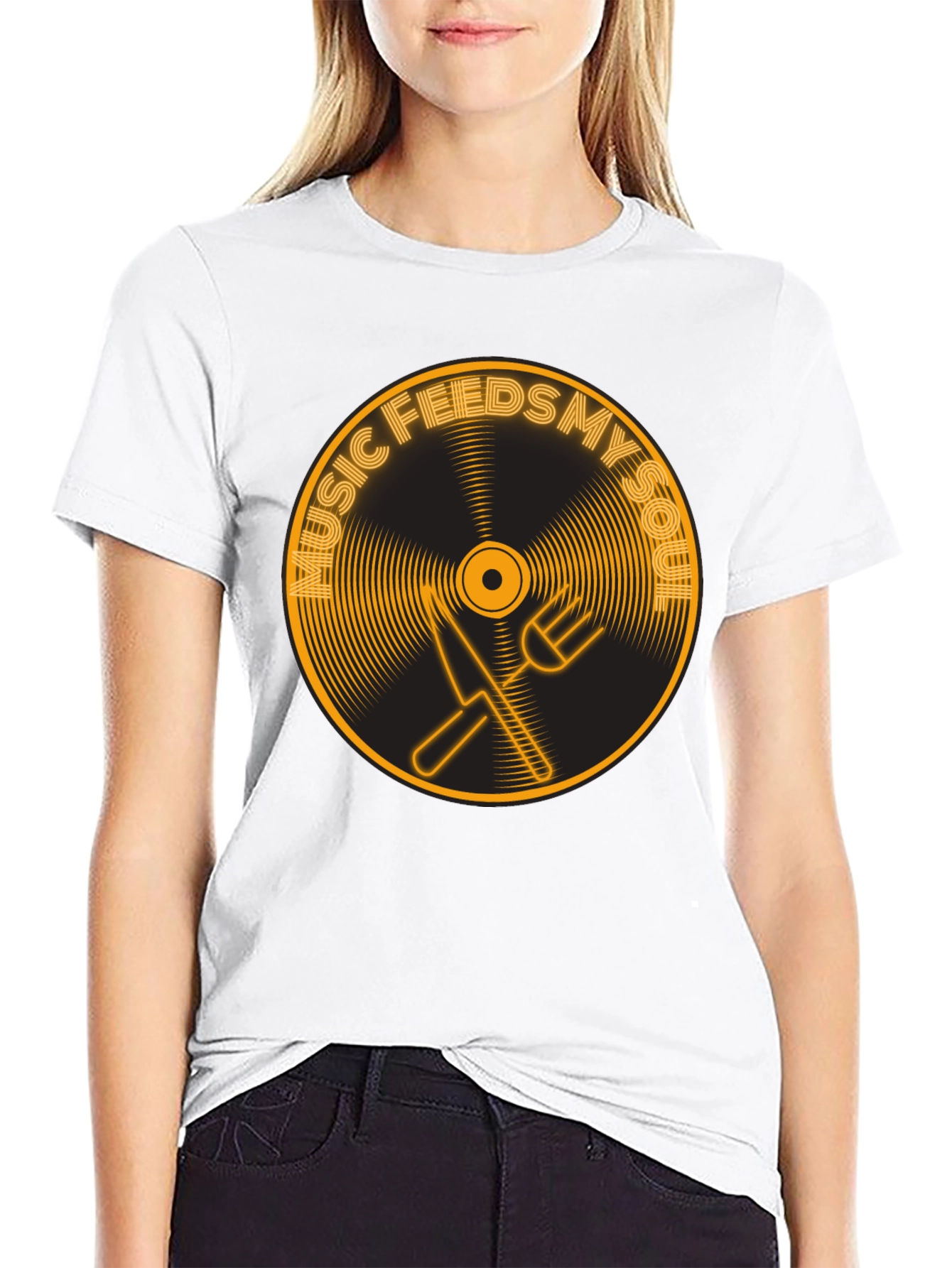 Music Feeds My Soul Graphic Tee