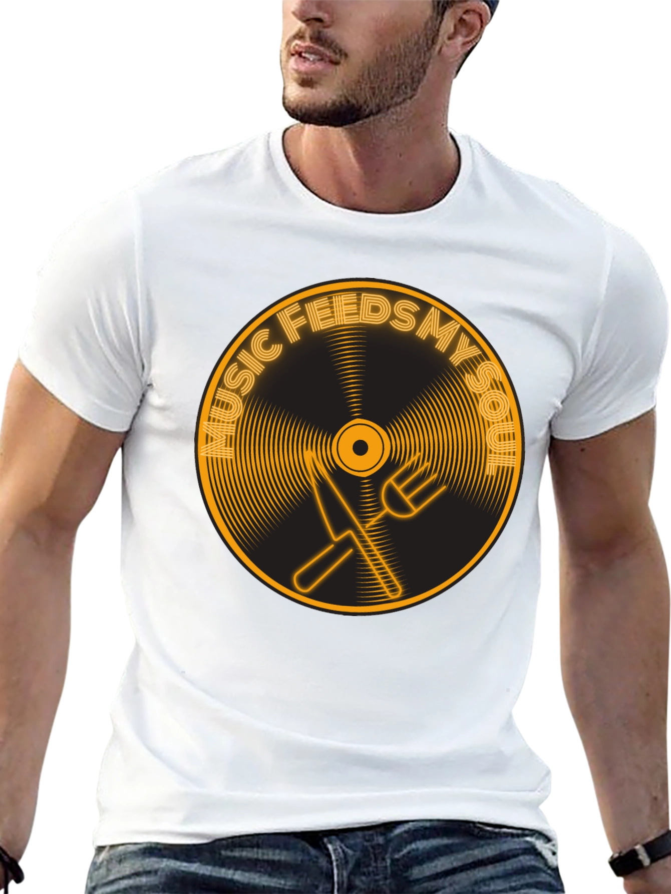 Music Feeds My Soul Graphic Tee