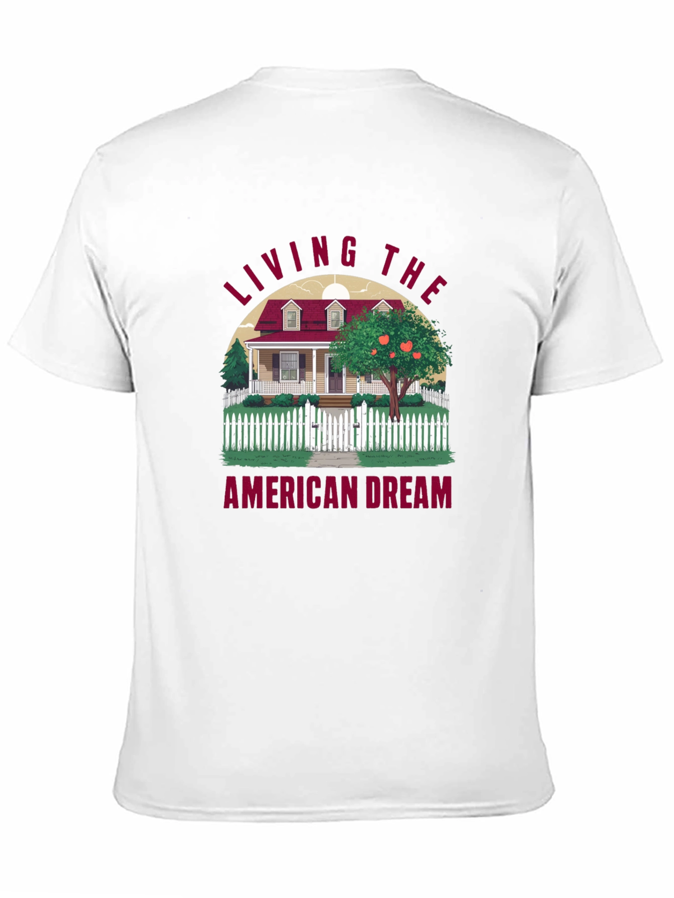 Living the American Dream Graphic T-Shirt