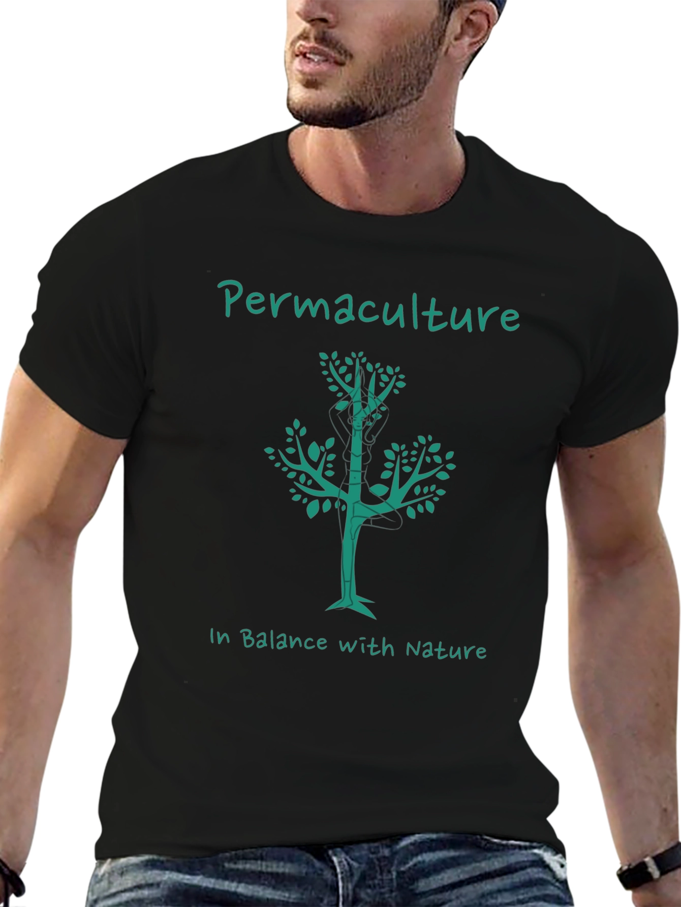 Permaculture T-Shirt: In Balance with Nature