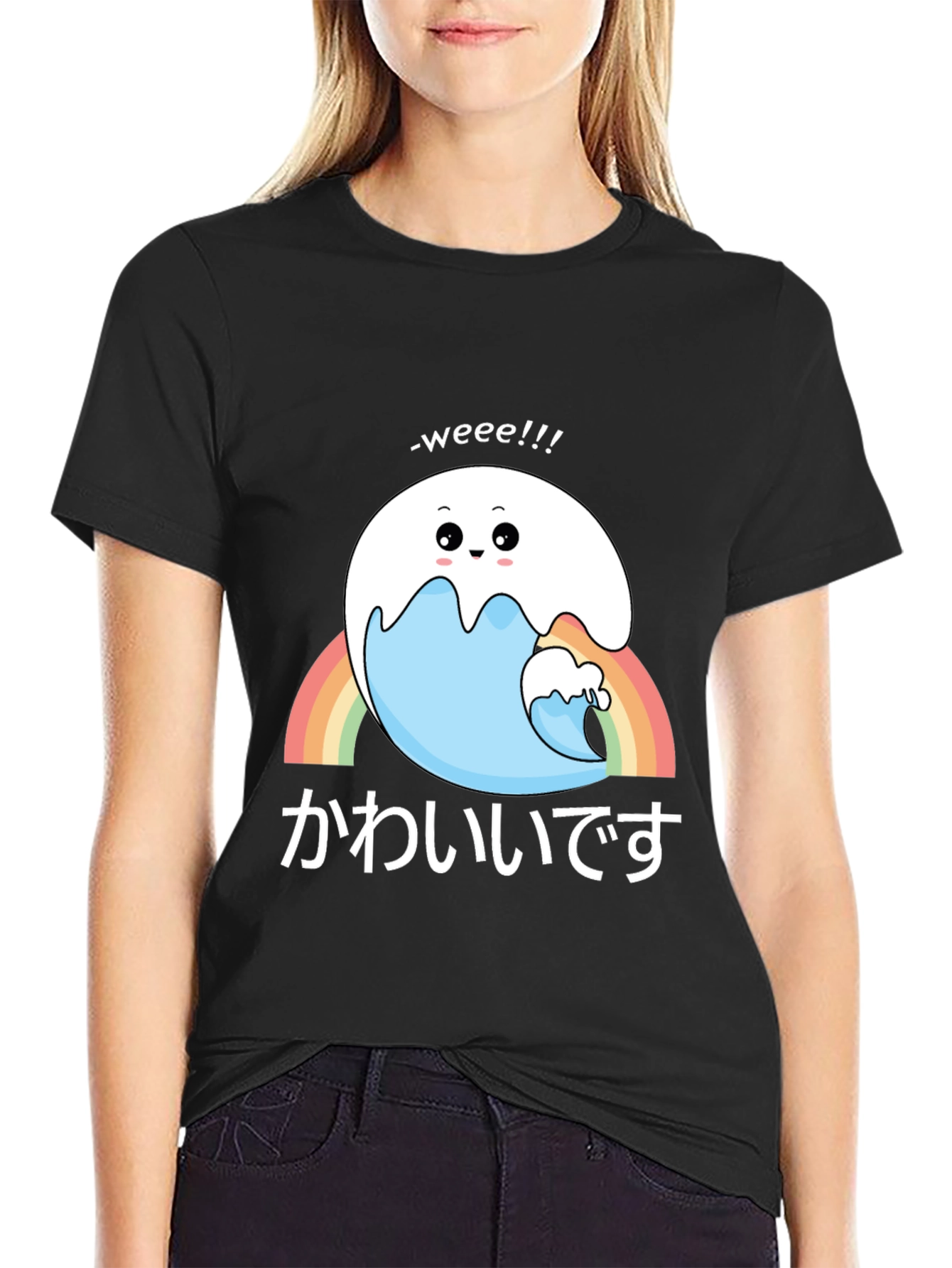Kawaii Wave T-Shirt - Cute Anime Style