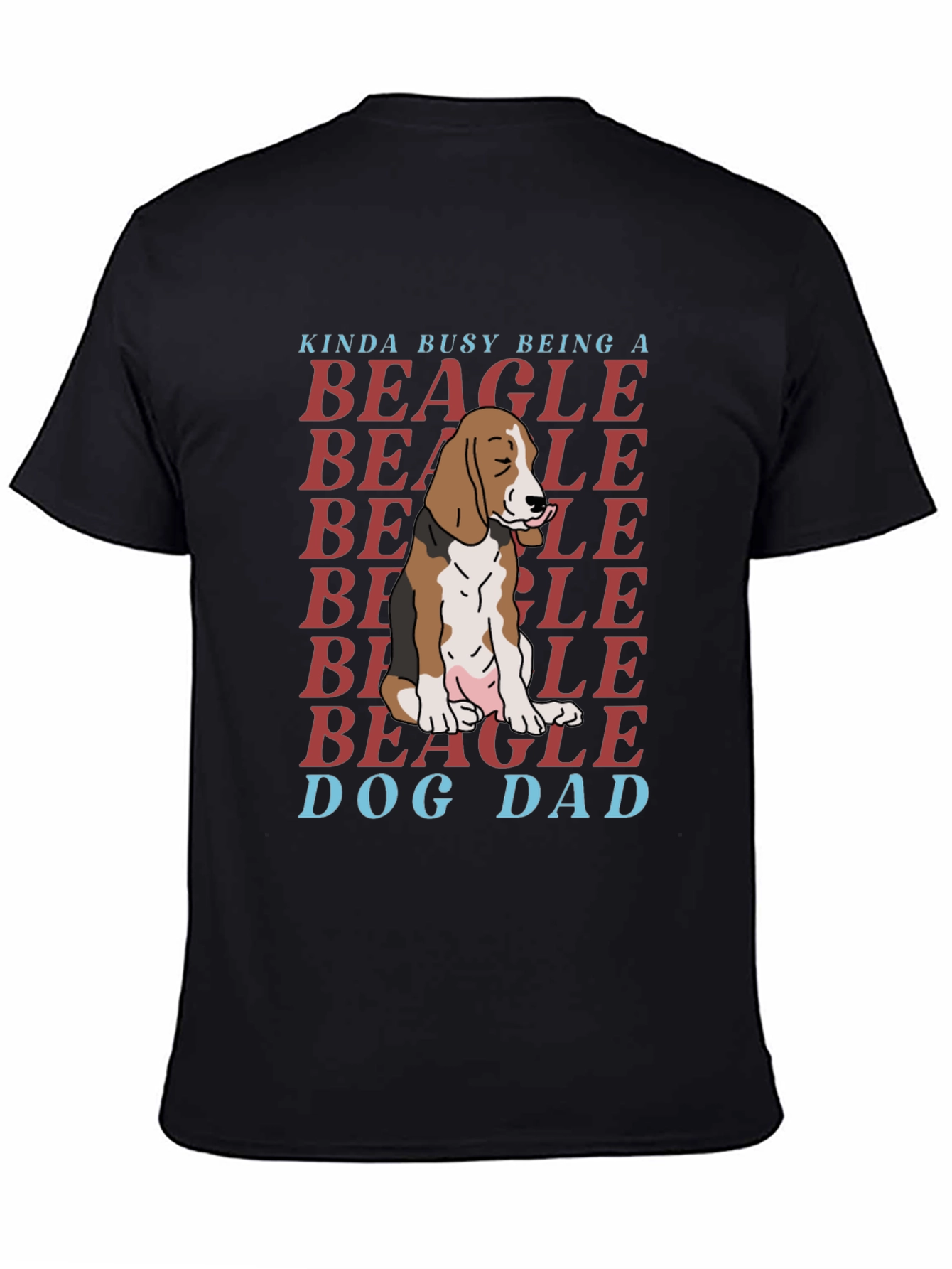 Beagle Dog Dad T-Shirt - Cute Dog Lover Tee