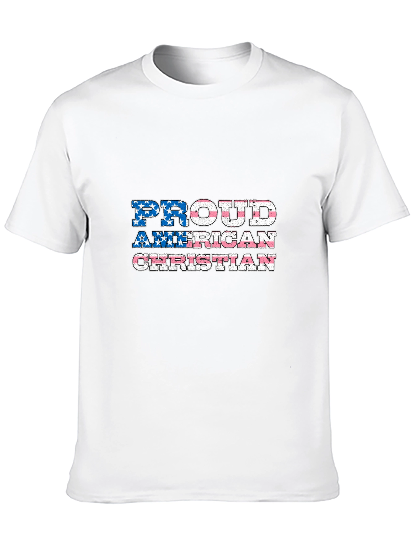 Proud American Christian Graphic T-Shirt