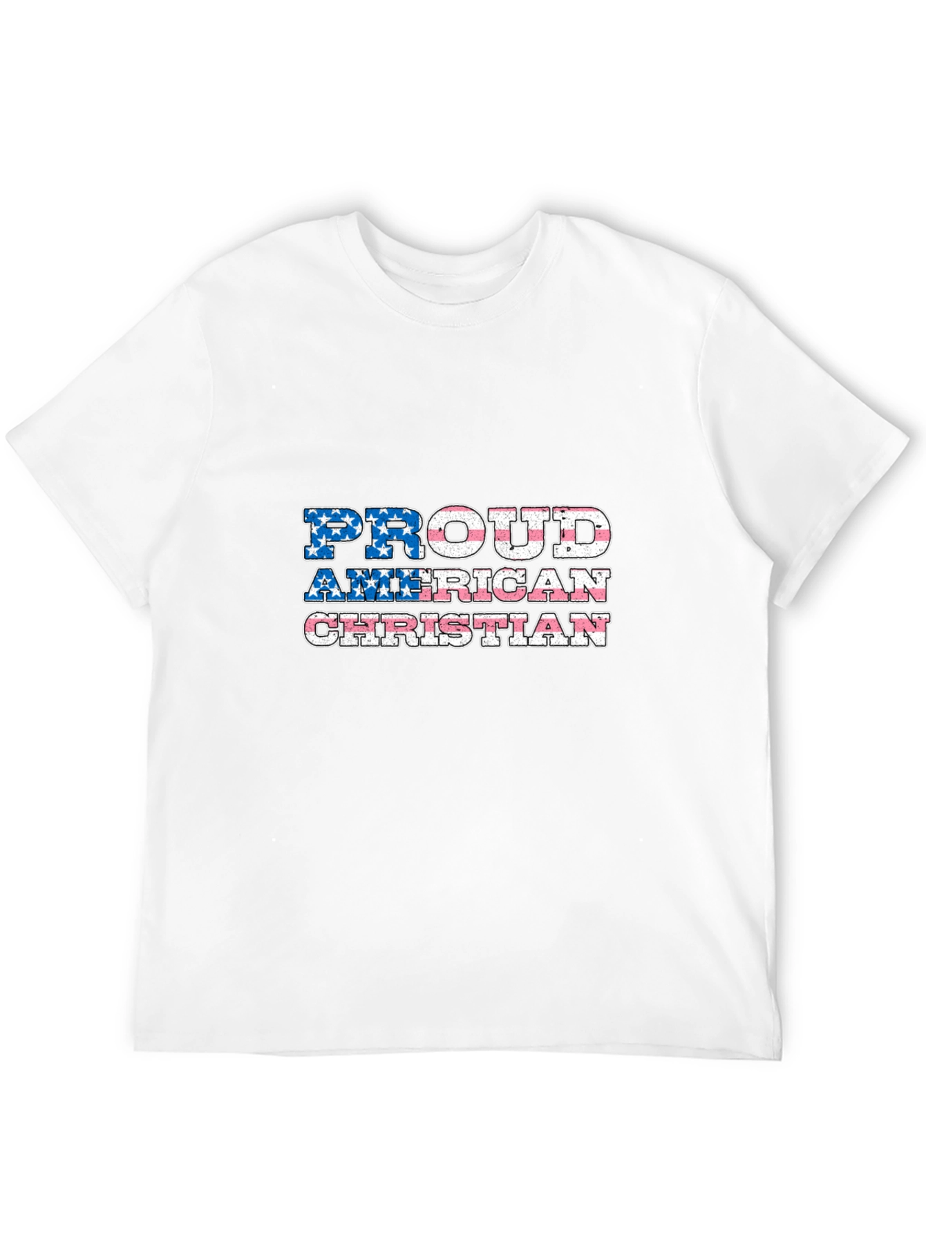 Proud American Christian Graphic T-Shirt