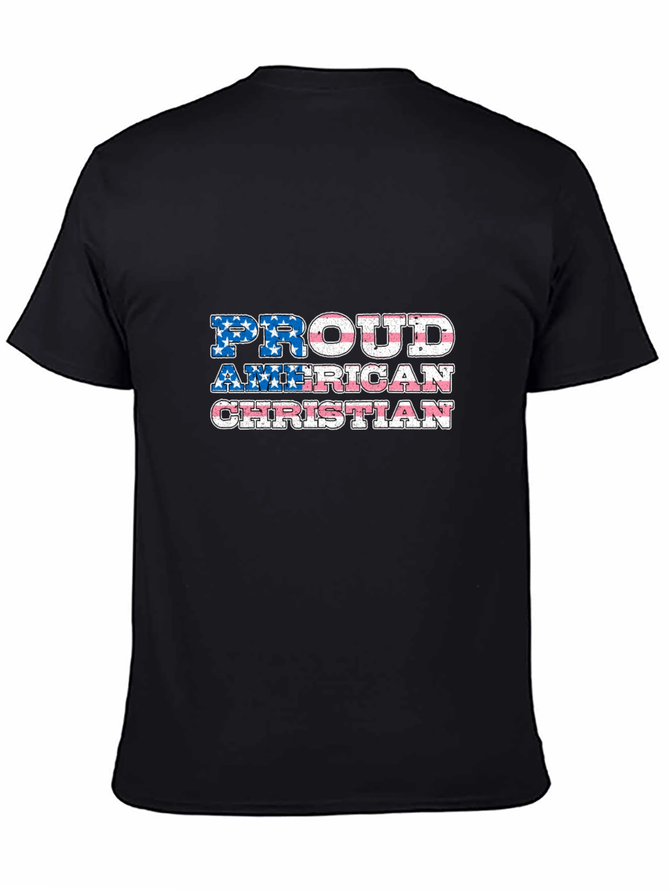 Proud American Christian Graphic T-Shirt